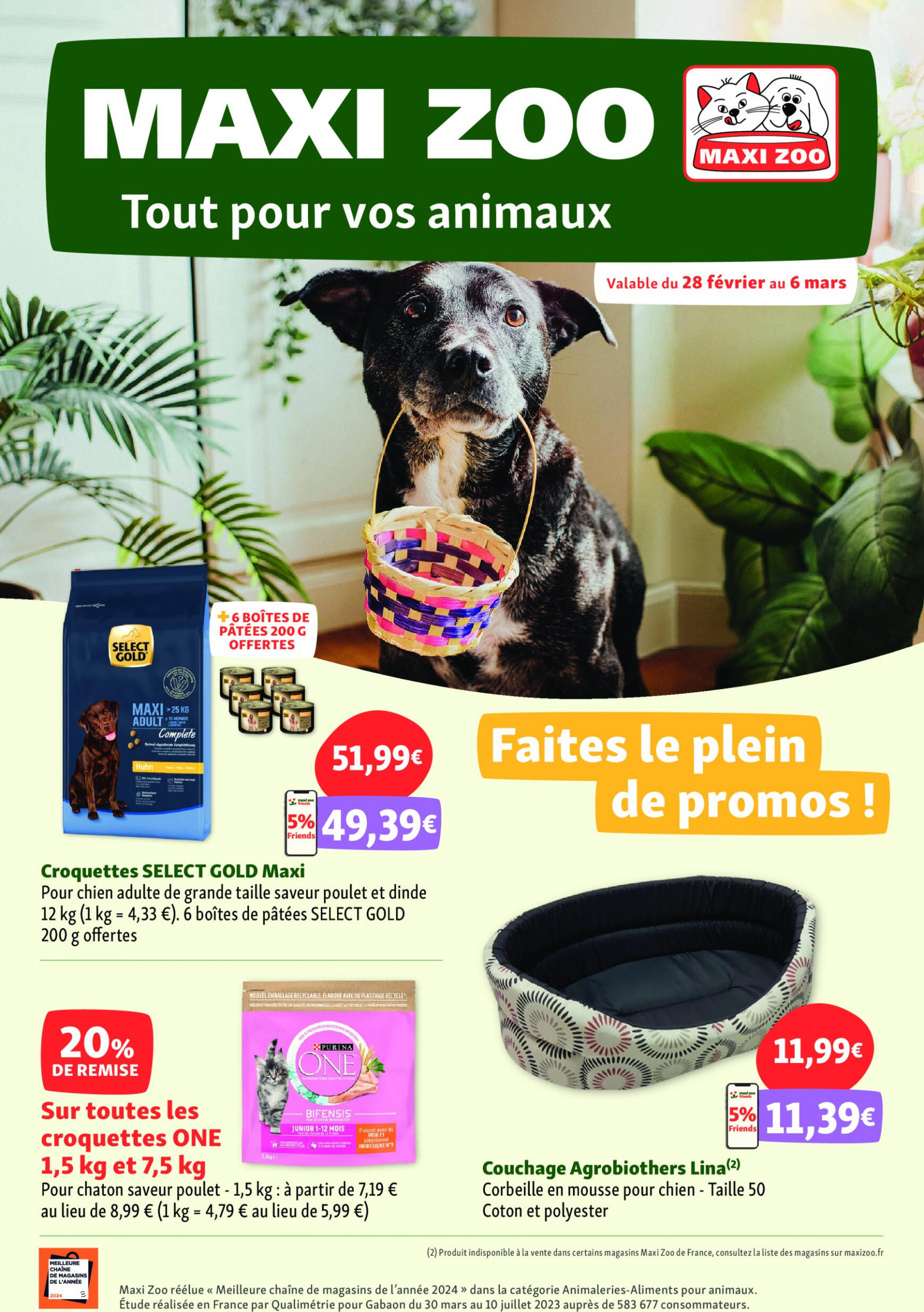 maxizoo - Maxizoo - MAXI ZOO Tout pour vos animaux valable à partir de 28.02.2024