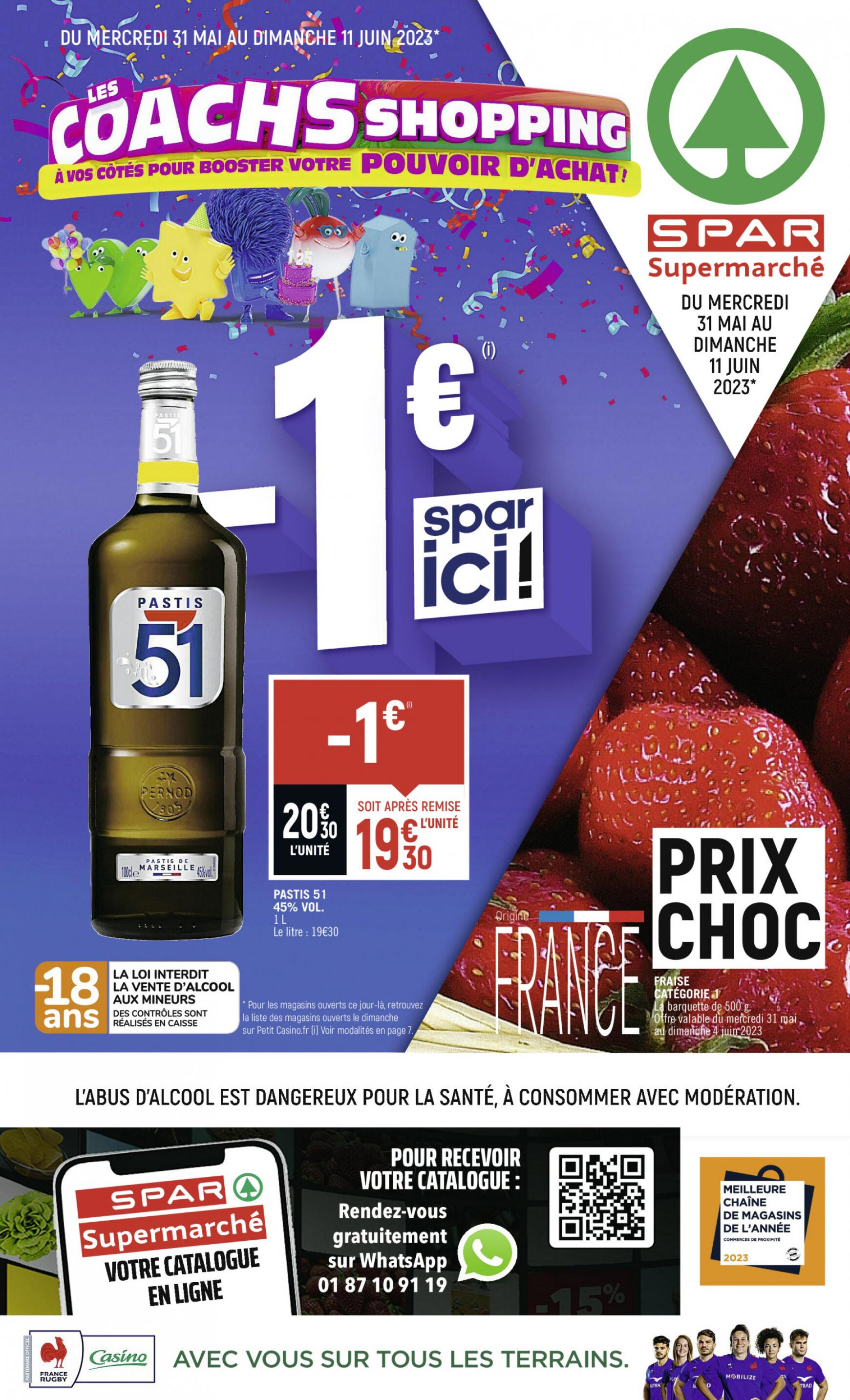 spar - Spar - LES COACHS SHOPPING - page: 1