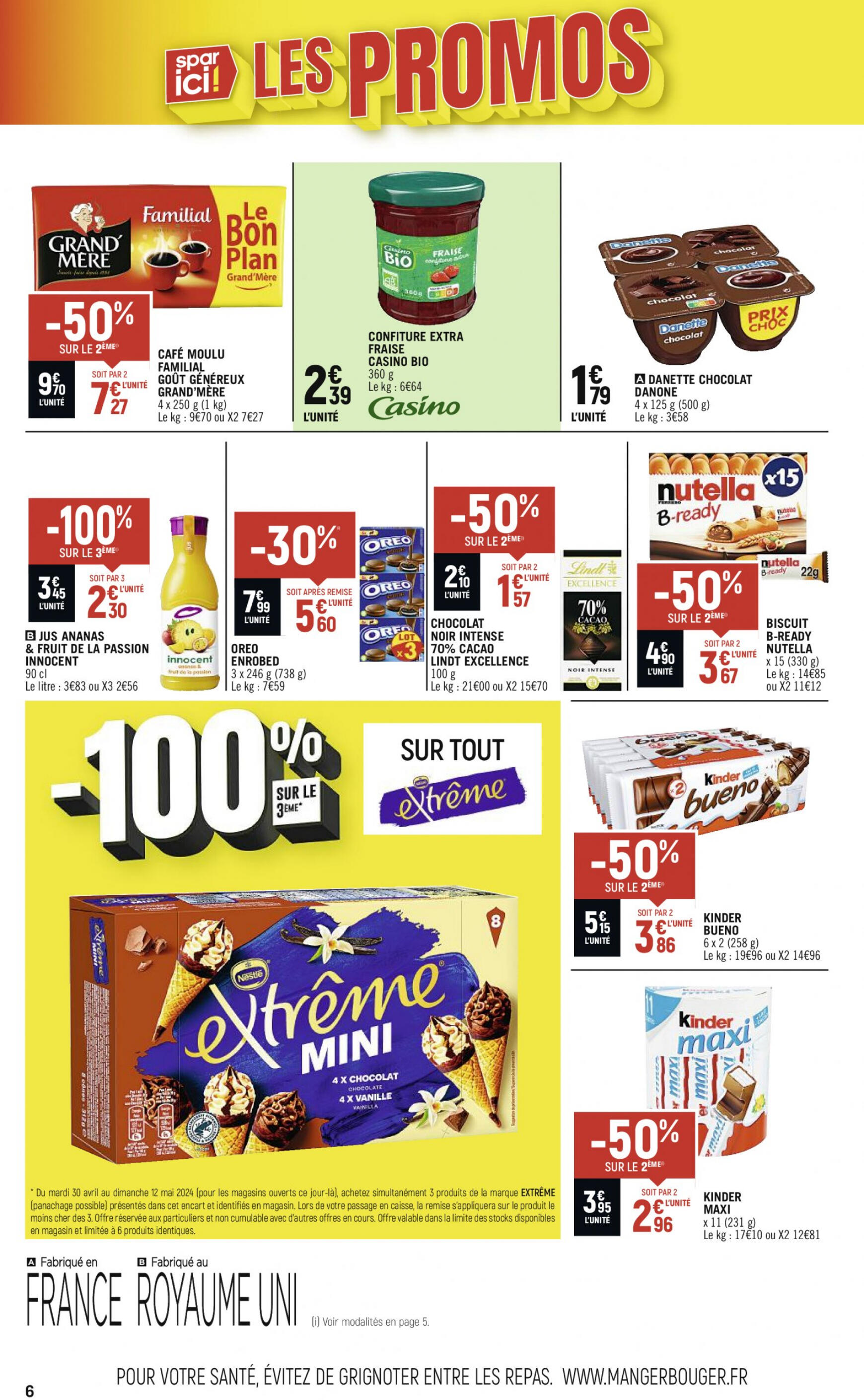 spar - Prospectus Spar actuel 30.04. - 12.05. - page: 6