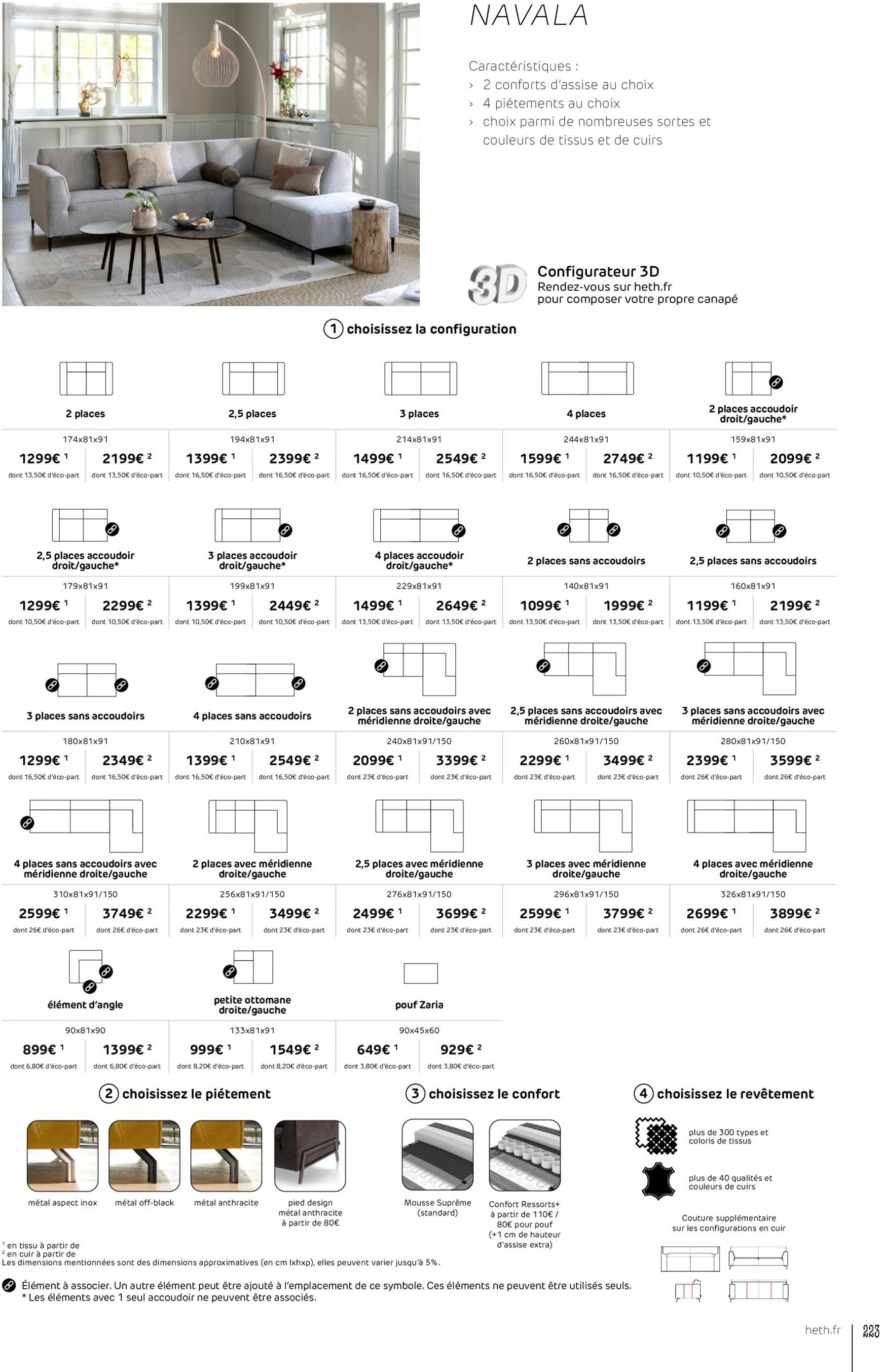 heth - Catalogue Heth valable dès 18.09. - 31.12. - page: 223