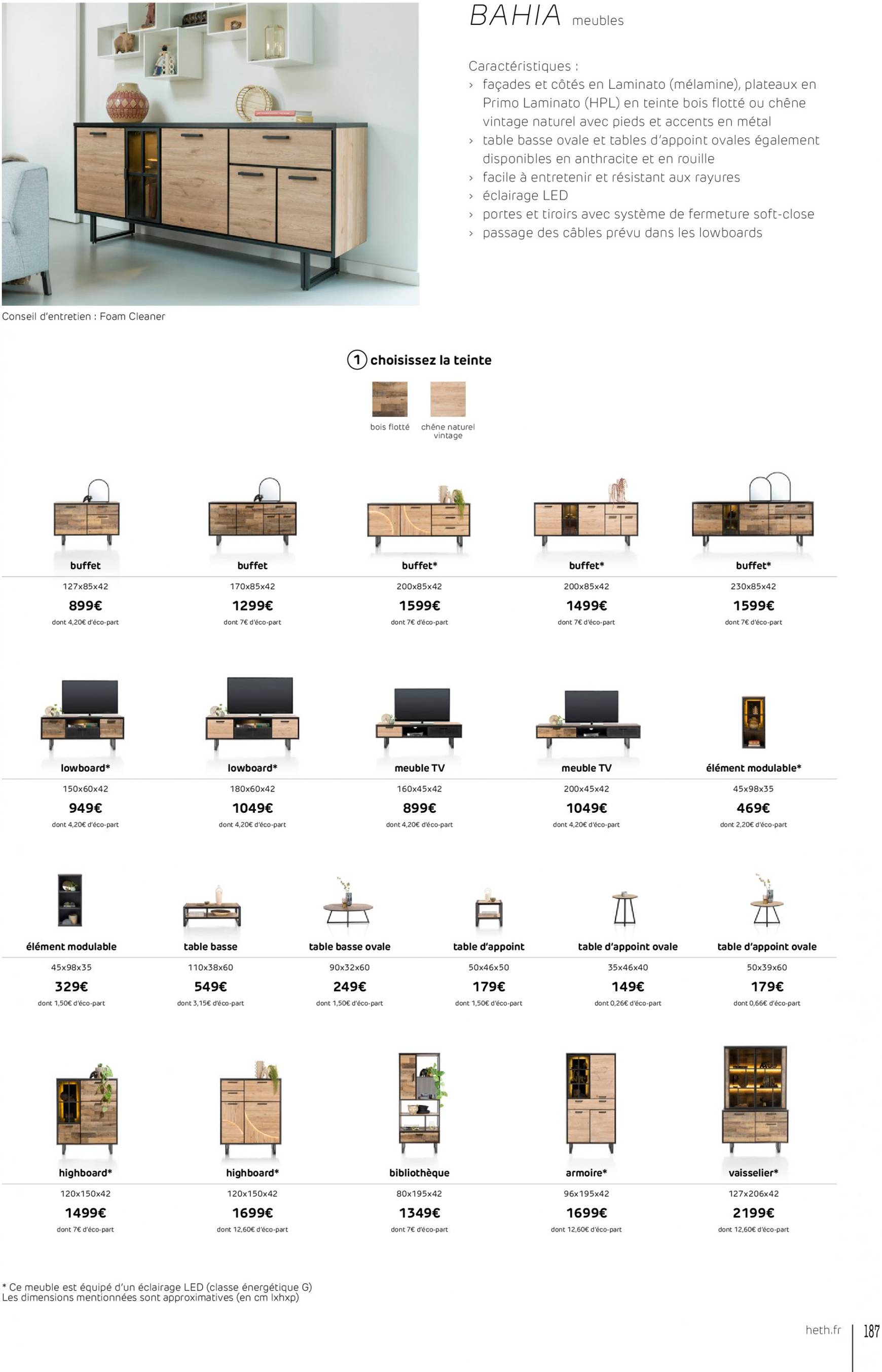 heth - Catalogue Heth valable dès 18.09. - 31.12. - page: 187