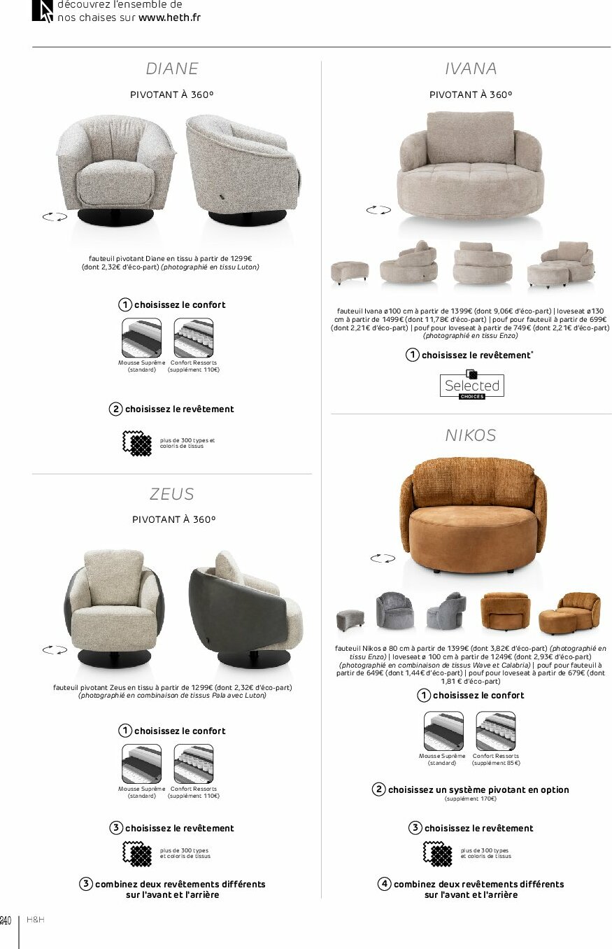 heth - Catalogue Heth valable du 01/09 au 31/12 - page: 240