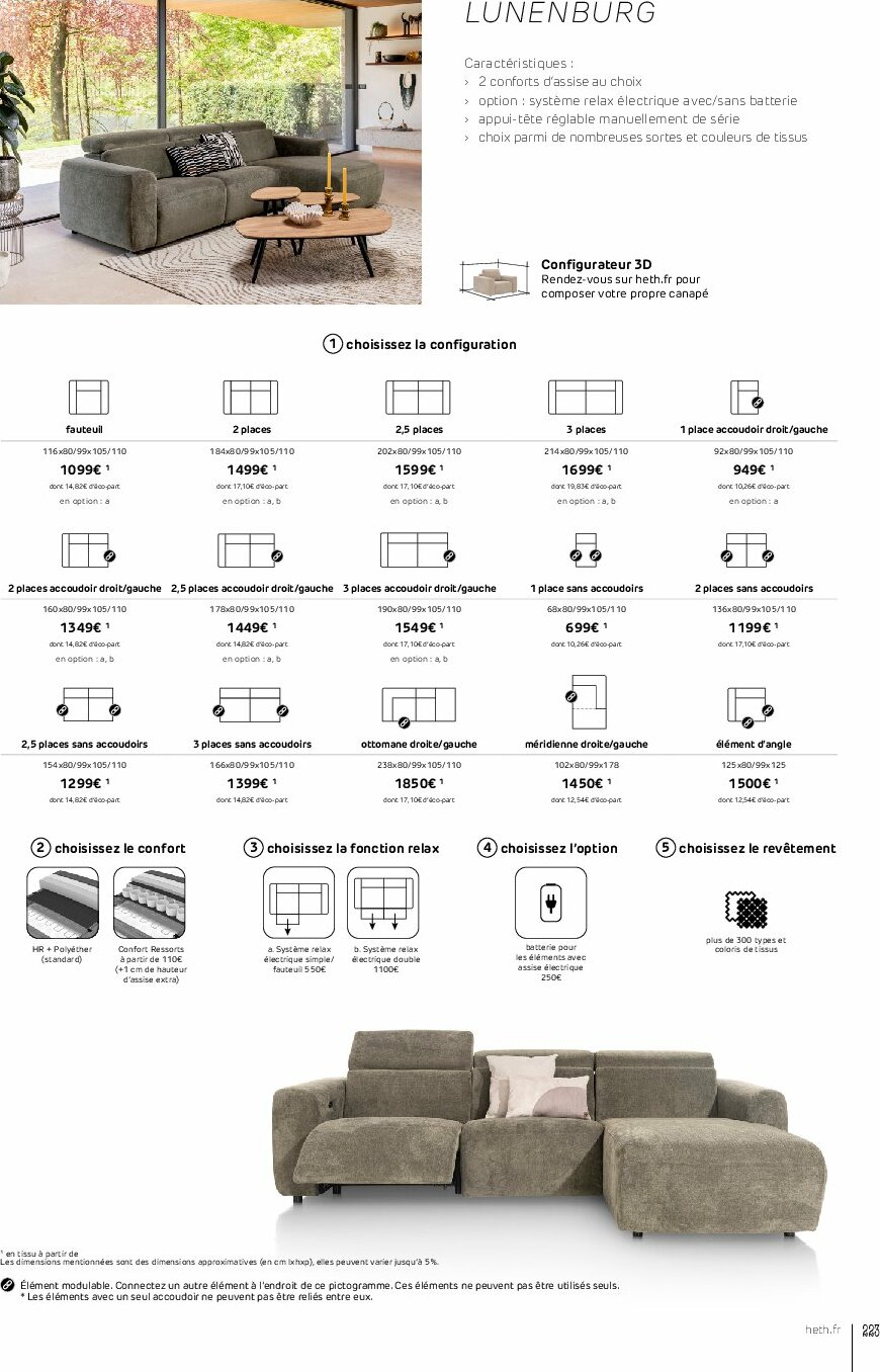 heth - Catalogue Heth valable du 01/09 au 31/12 - page: 223