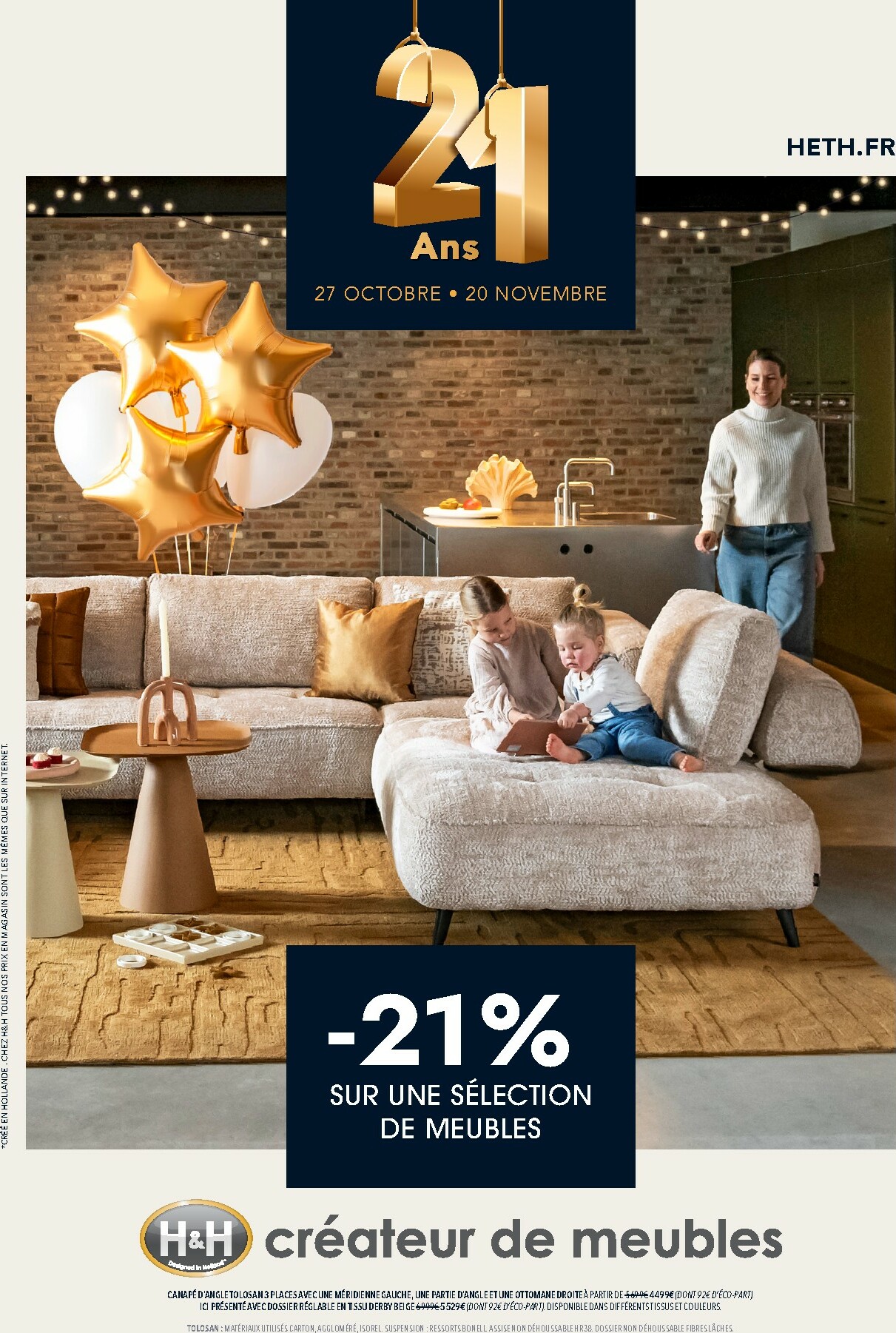 heth - Catalogue Heth valable du 27/10 au 20/11 - page: 1