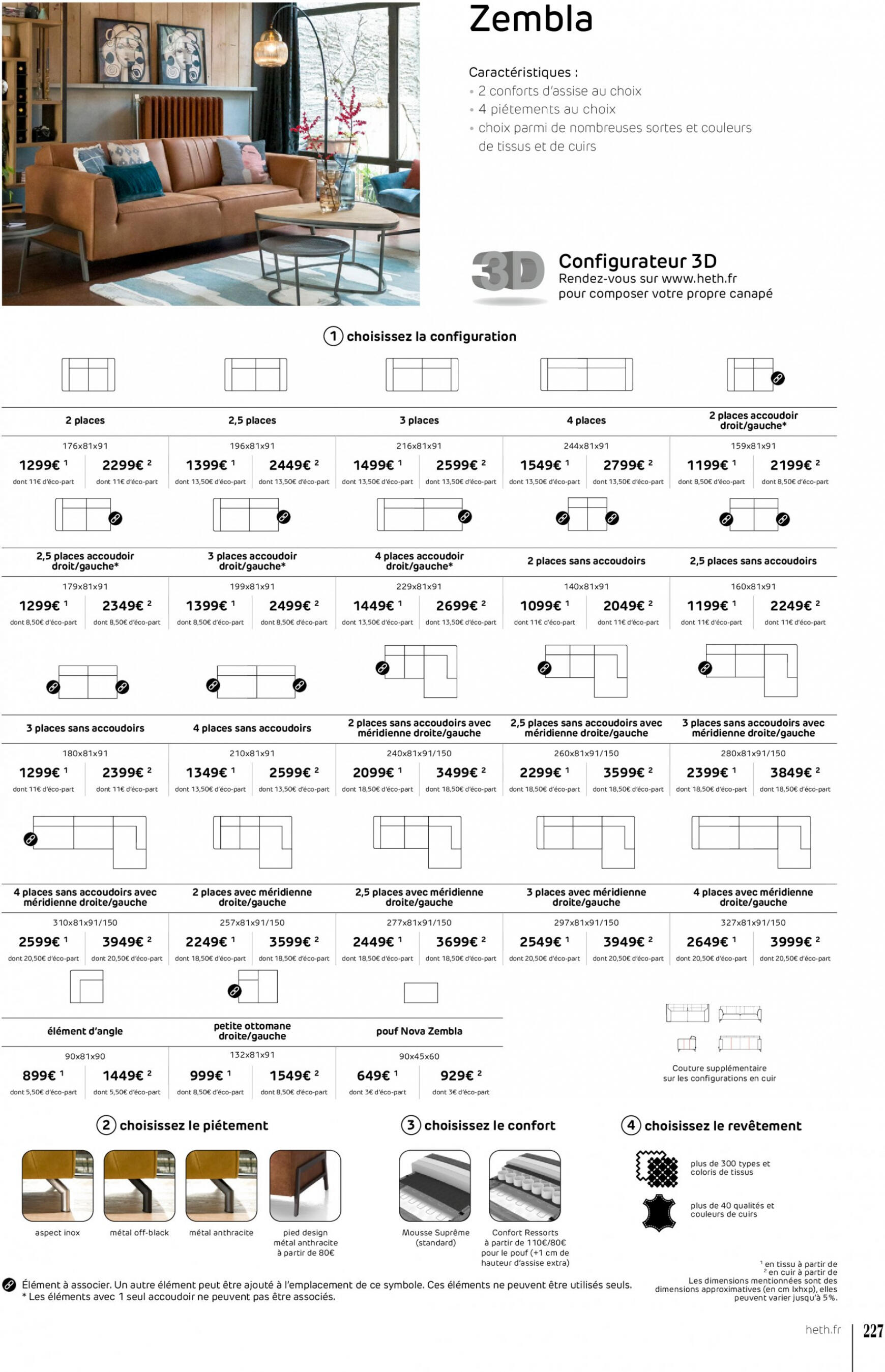 heth - Catalogue Heth de du mercredi 13.09. - page: 227 heth - Catalogue Heth de du mercredi 13.09. - page: 227