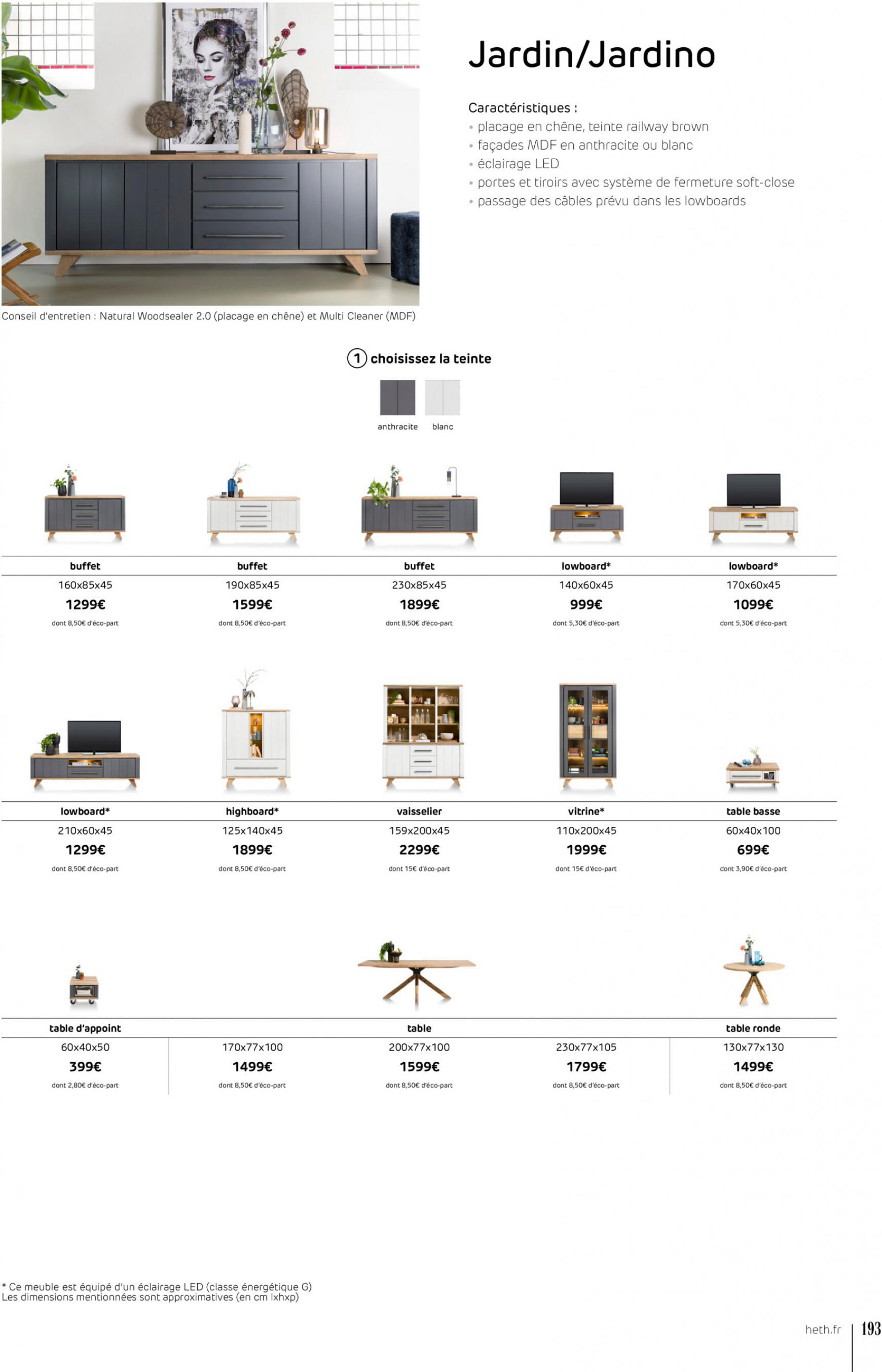 heth - Catalogue Heth de du mercredi 13.09. - page: 193