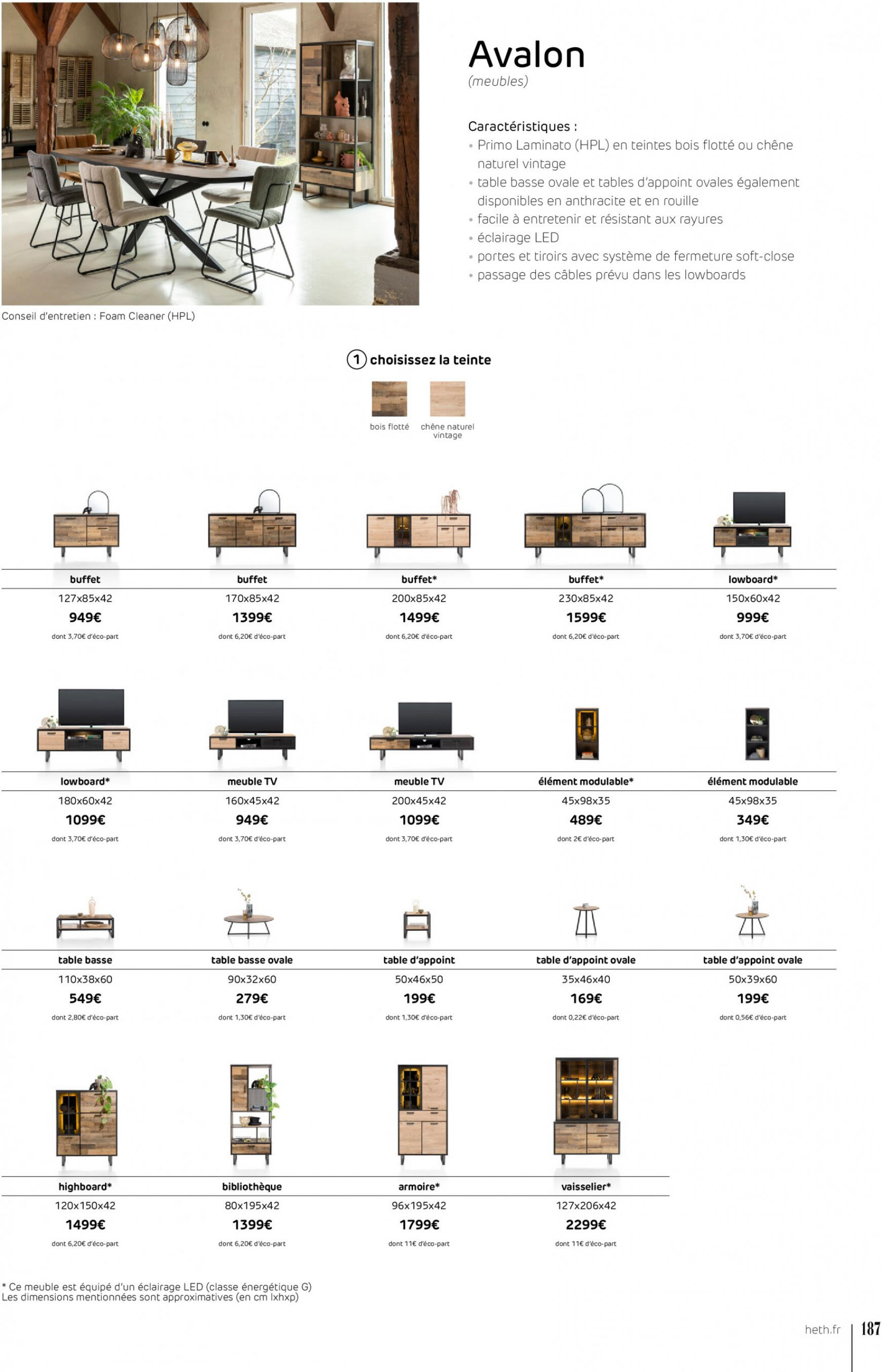 heth - Catalogue Heth de du mercredi 13.09. - page: 187