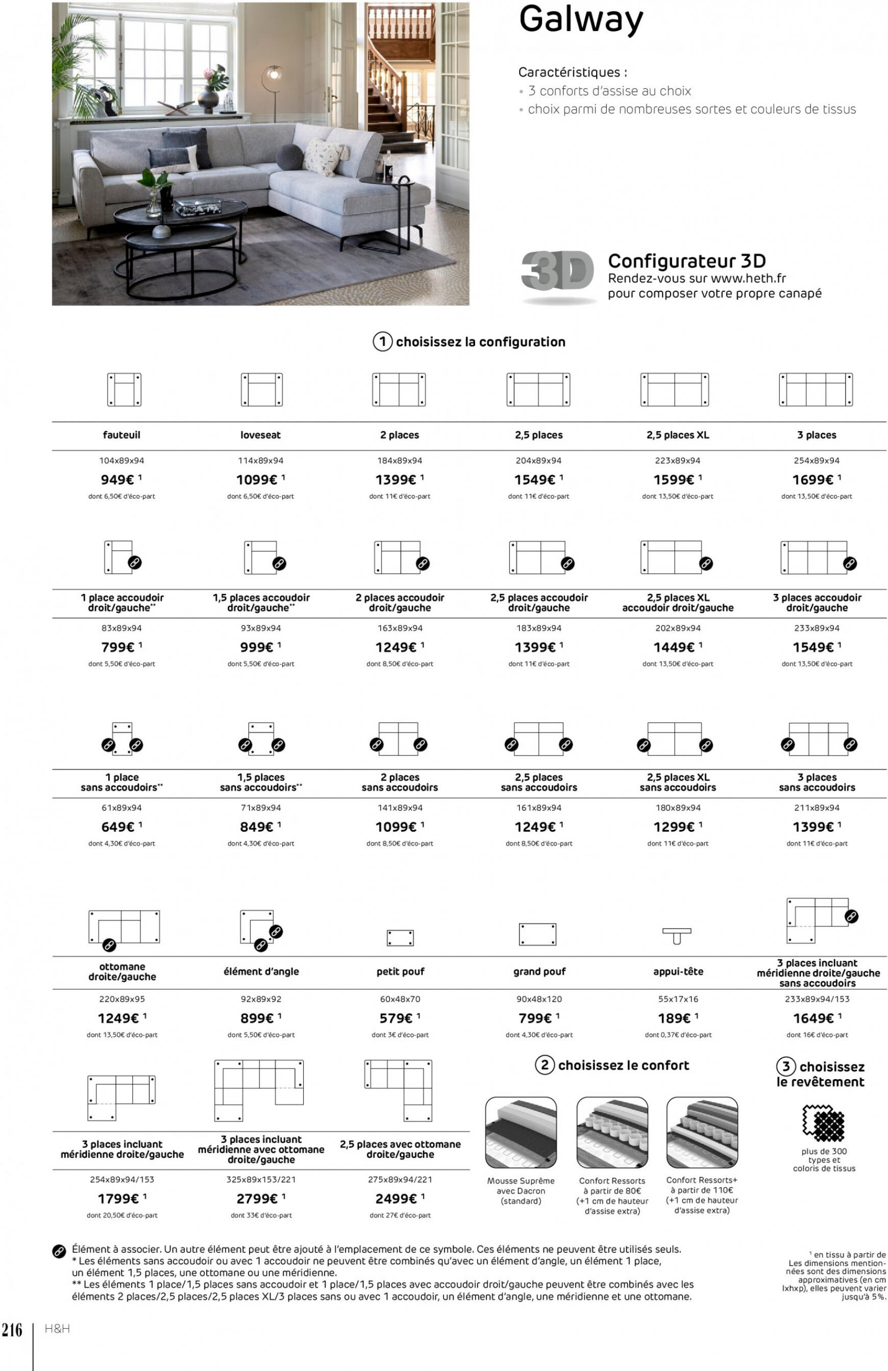 heth - Catalogue Heth de du mercredi 13.09. - page: 216 heth - Catalogue Heth de du mercredi 13.09. - page: 216