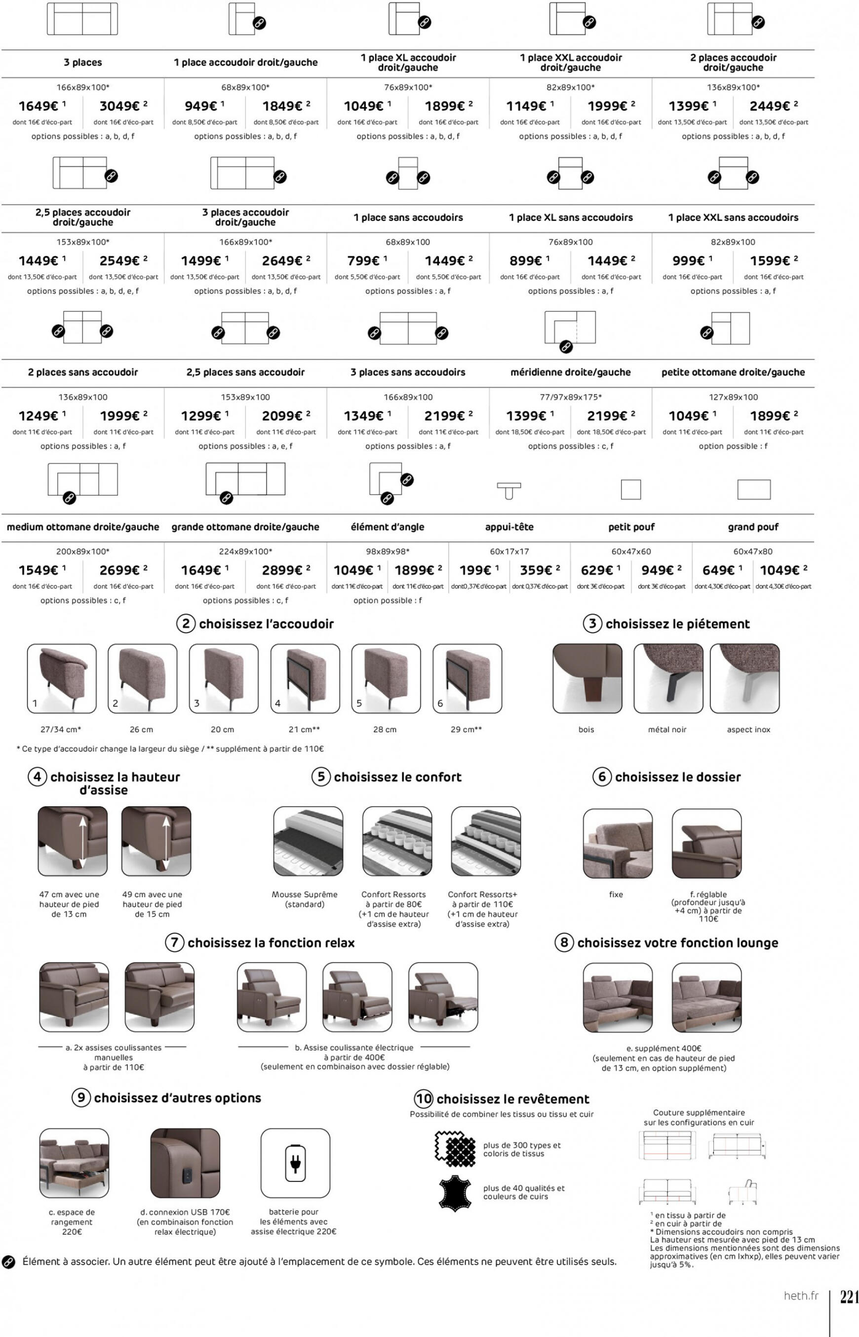 heth - Catalogue Heth de du mercredi 13.09. - page: 221 heth - Catalogue Heth de du mercredi 13.09. - page: 221