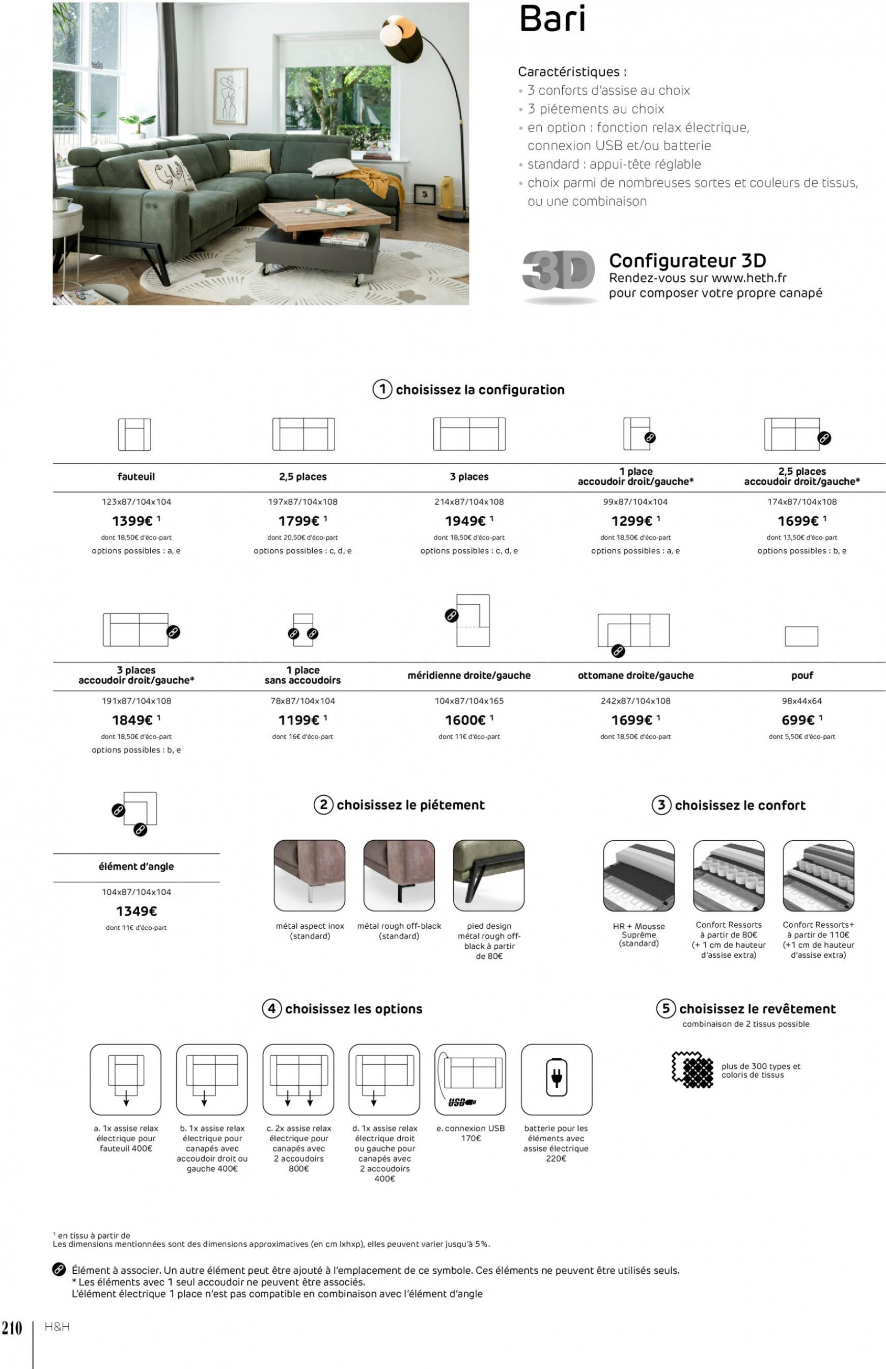 heth - Catalogue Heth de du mercredi 13.09. - page: 210 heth - Catalogue Heth de du mercredi 13.09. - page: 210