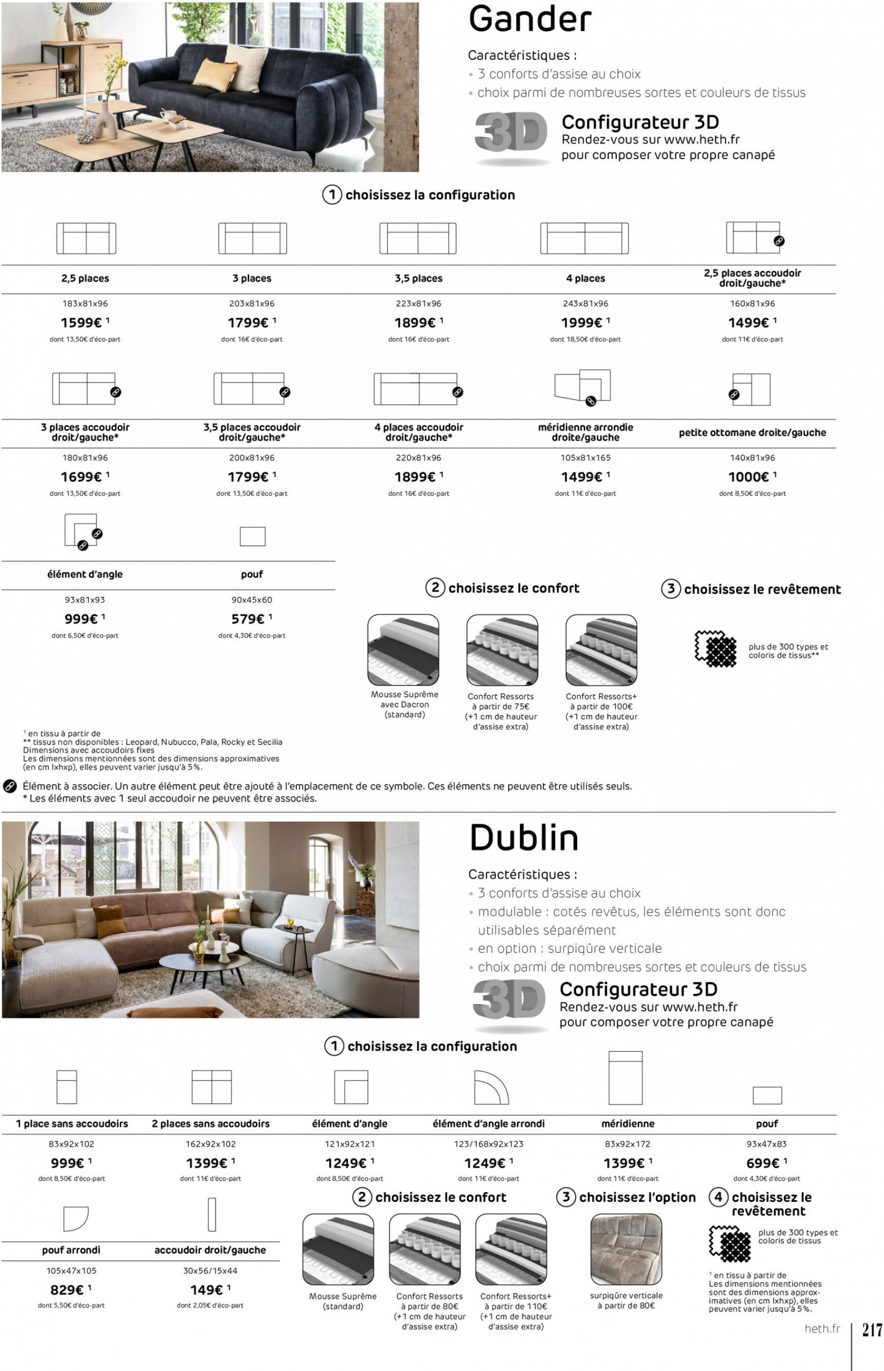 heth - Catalogue Heth de du mercredi 13.09. - page: 217