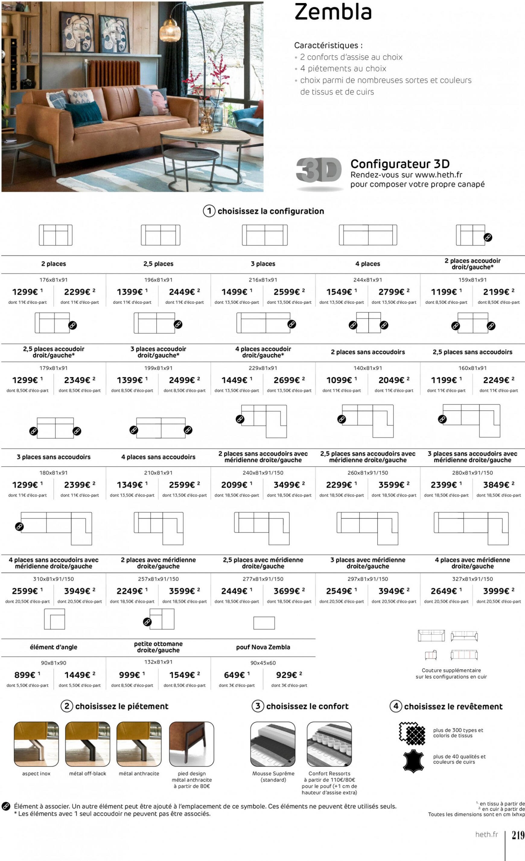 heth - Catalogue Heth de du mercredi 25.01. - page: 219