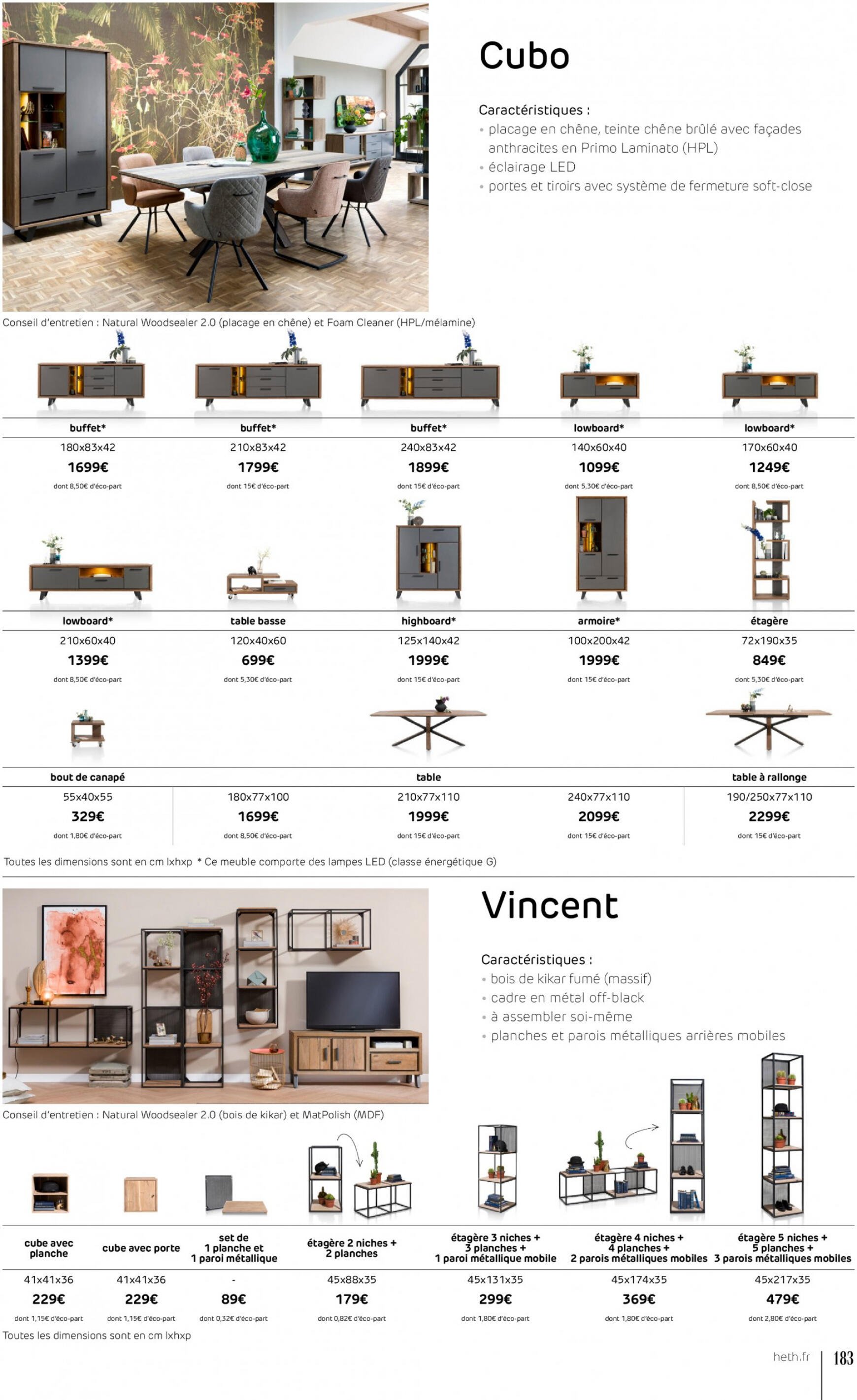 heth - Catalogue Heth de du mercredi 25.01. - page: 183