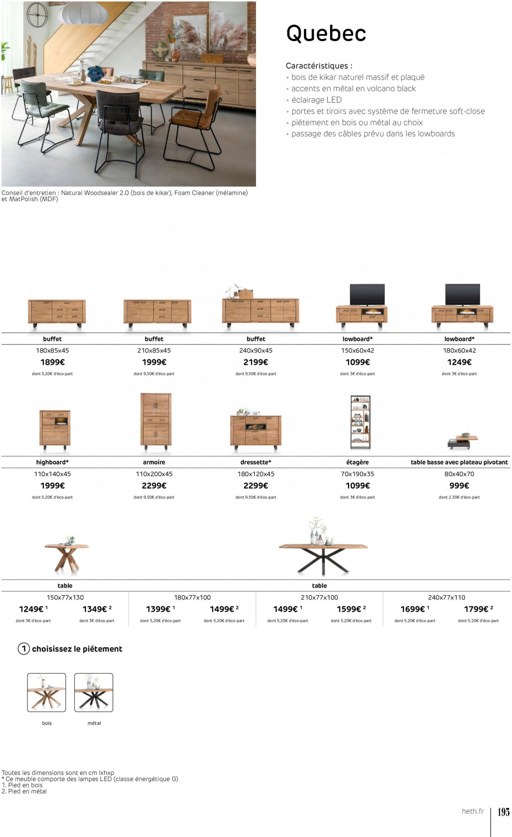 heth - Catalogue Heth de du mercredi 25.01. - page: 195