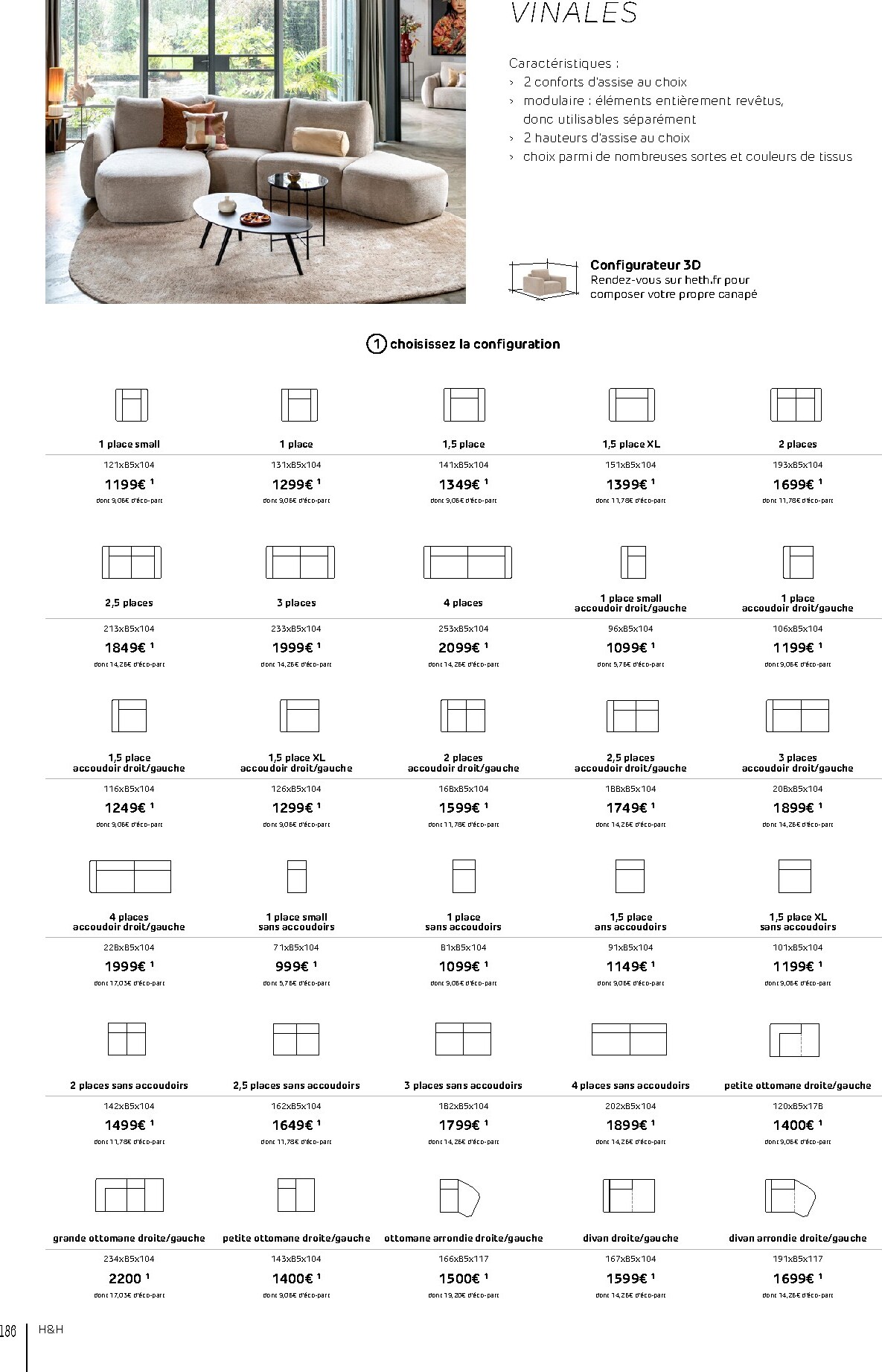 heth - Current H&H leaflet valid from du mercredi 01/04/2026 to du lundi 31/08/2026 - page: 186