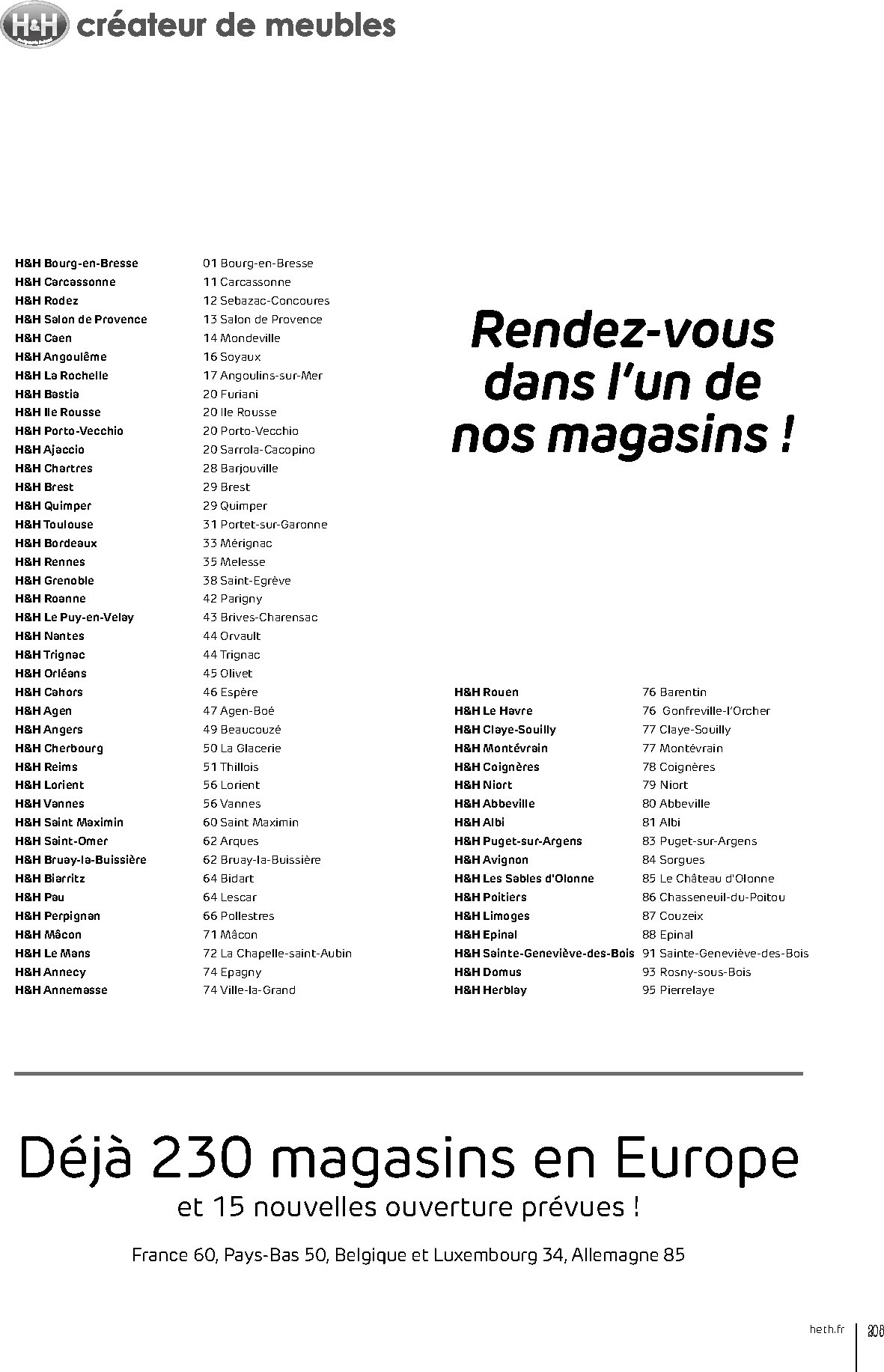 heth - Current H&H leaflet valid from du mercredi 01/04/2026 to du lundi 31/08/2026 - page: 205