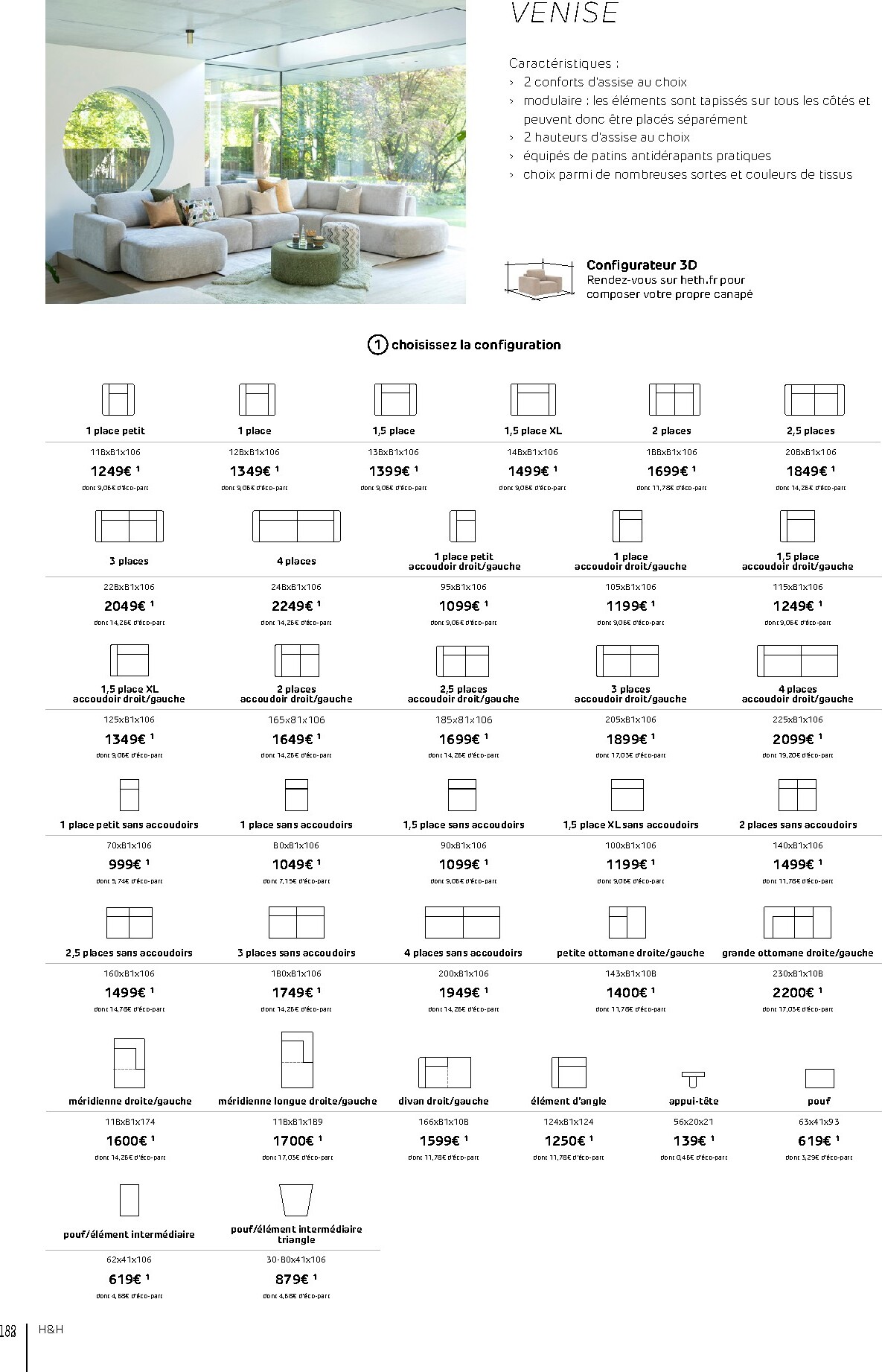 heth - Current H&H leaflet valid from du mercredi 01/04/2026 to du lundi 31/08/2026 - page: 182