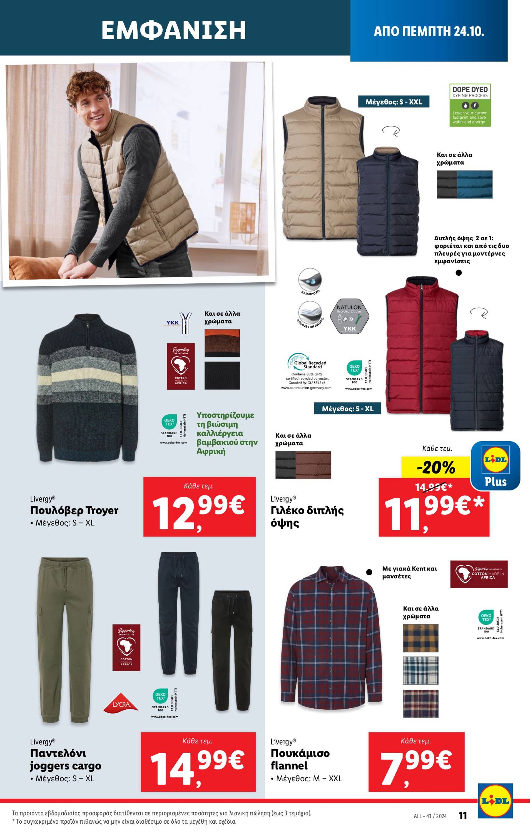 lidl - Lidl φυλλάδιο έγκυρο από 24/10 - 30/10 - page: 45