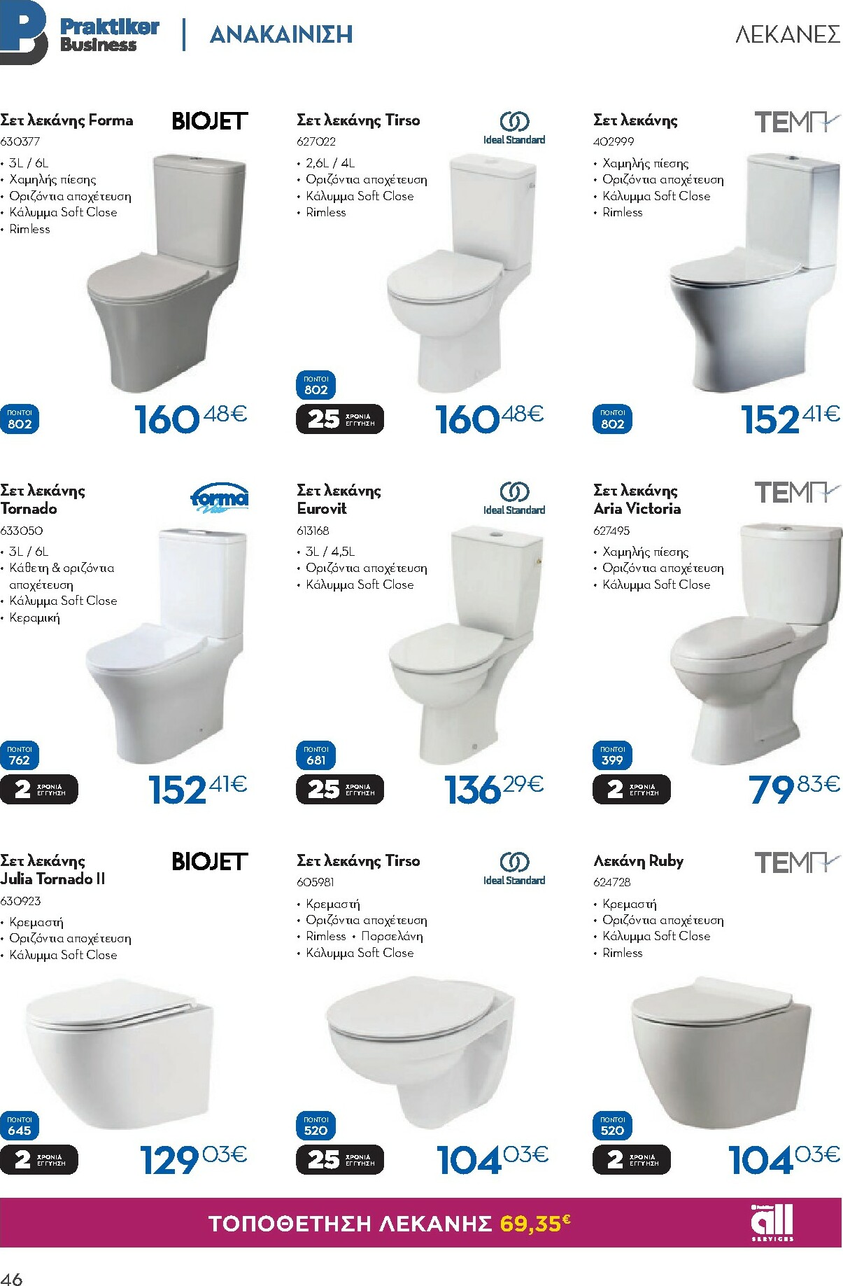 praktiker - Praktiker - Κατάλογος Business φυλλάδιο έγκυρο από 01/12 - 30/09 - page: 46