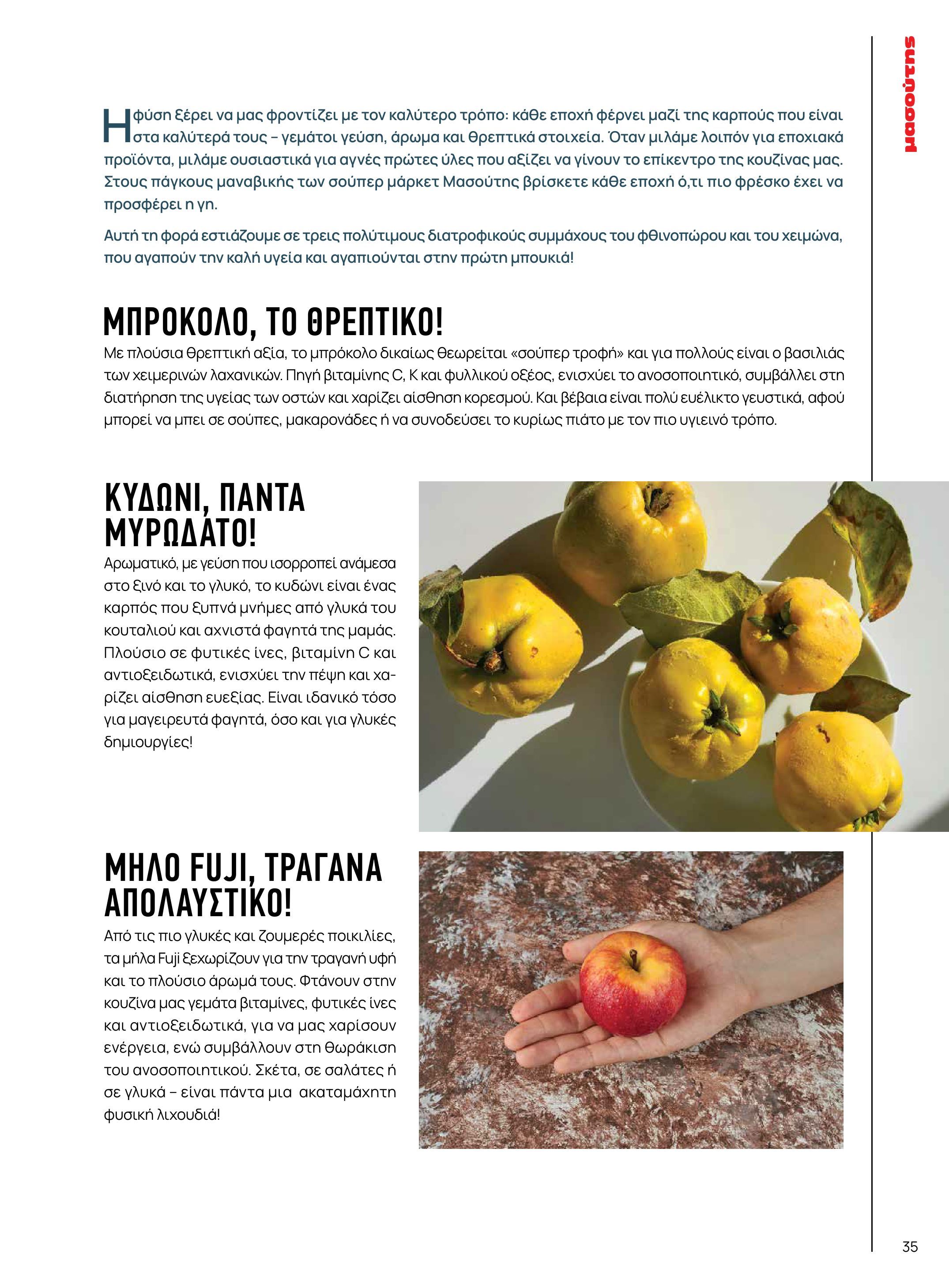 masoutis - Masoutis - Χειμώνας - Γεύσεις & εμπνεύσεις φυλλάδιο έγκυρο από 18/11 - 31/12 - page: 35