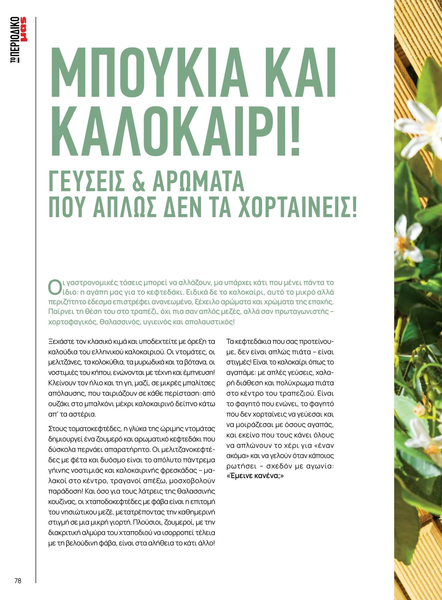 masoutis - Masoutis - Καλοκαίρι - Γεύσεις & εμπνεύσεις φυλλάδιο έγκυρο από 01/02/2026 - 28/02/2026 - page: 78