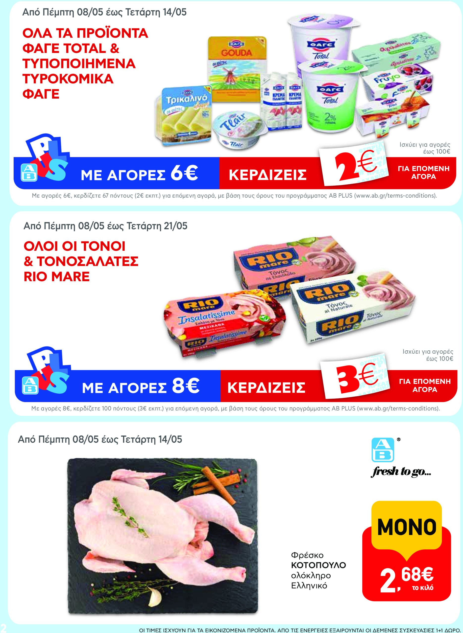 ab - AB φυλλάδιο έγκυρο από 08/05 - 21/05 - page: 2 ab - AB φυλλάδιο έγκυρο από 08/05 - 21/05 - page: 2