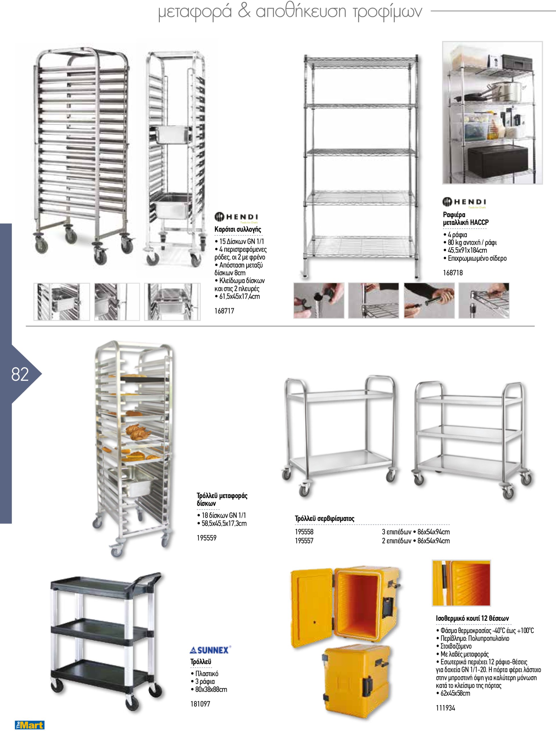 the-mart - The Mart - Kατάλογος Εξοπλισμού Μαζικής Εστίασης φυλλάδιο έγκυρο από 05/02 - 31/12 - page: 82