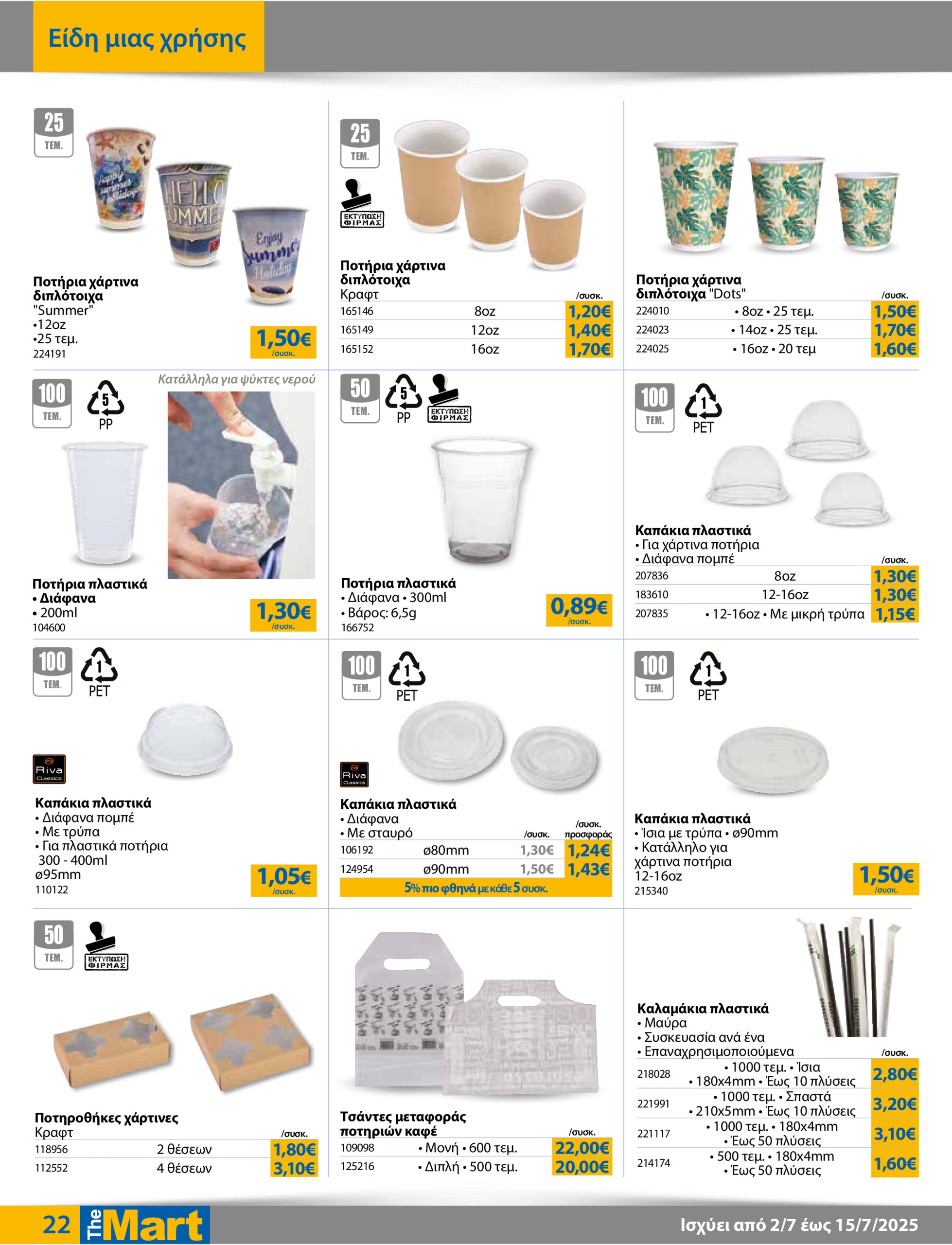 the-mart - The Mart - Για Επιχειρήσεις Εστίασης φυλλάδιο έγκυρο από 02/07 - 15/07 - page: 22