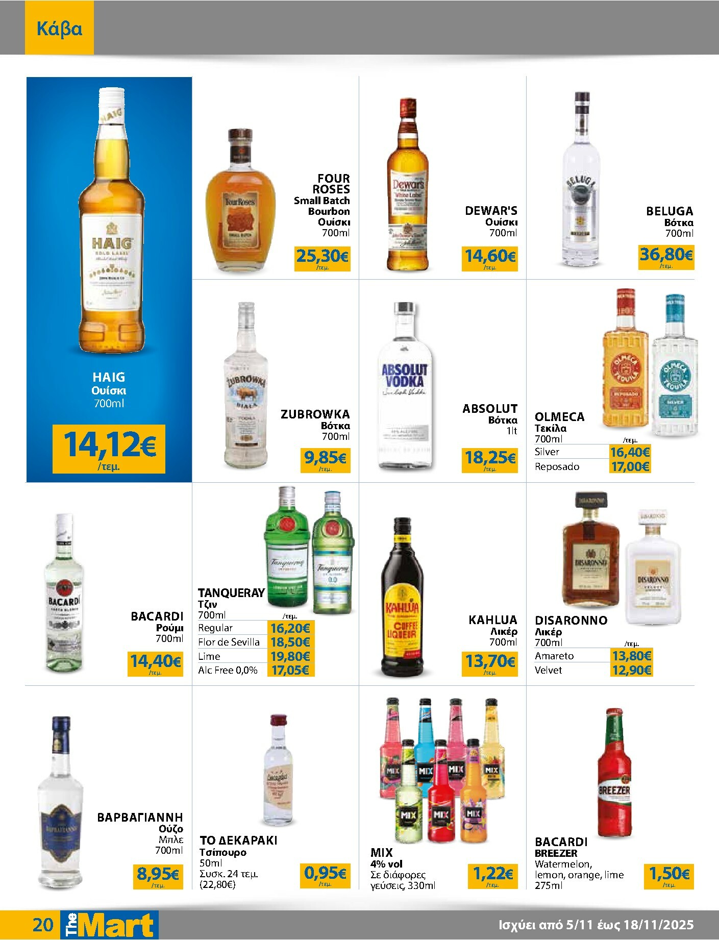 the-mart - The Mart - Για Εμπόρους & Λοιπές Επιχειρήσεις φυλλάδιο έγκυρο από 05/11 - 18/11 - page: 20