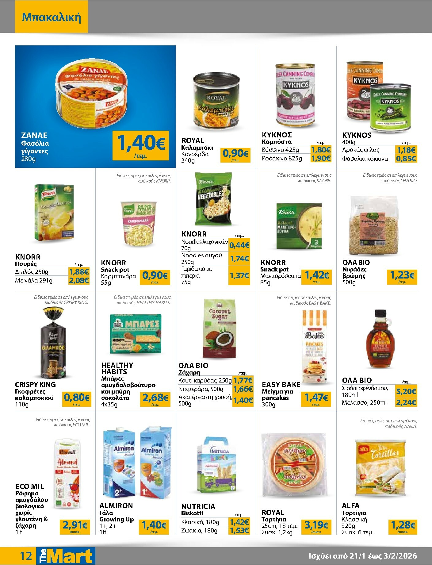 the-mart - The Mart - Για Εμπόρους & Λοιπές Επιχειρήσεις φυλλάδιο έγκυρο από 21/01 - 03/02 - page: 12