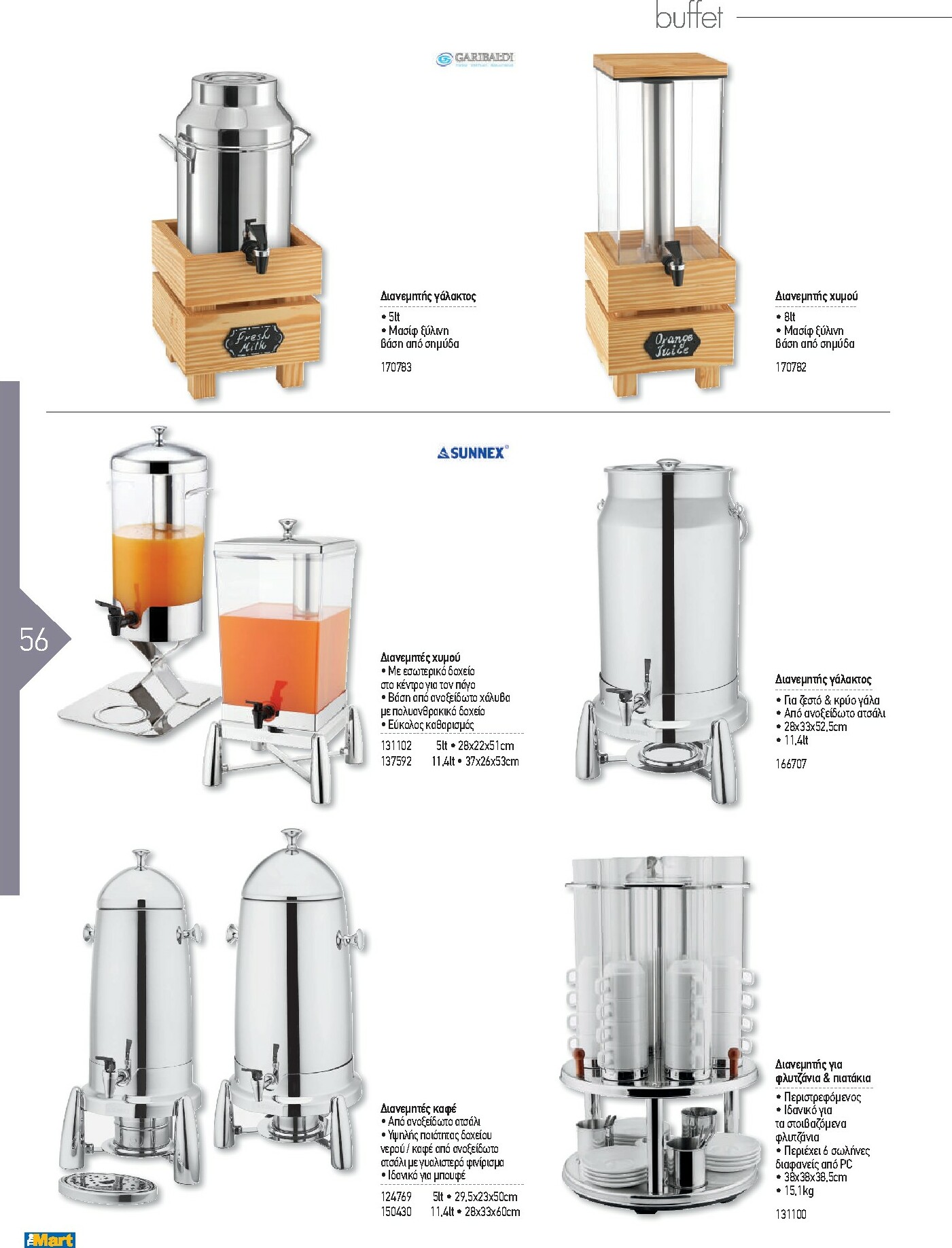the-mart - The Mart - Kατάλογος Εξοπλισμού Μαζικής Εστίασης φυλλάδιο έγκυρο από 01/02/2026 - 31/12/2026 - page: 56