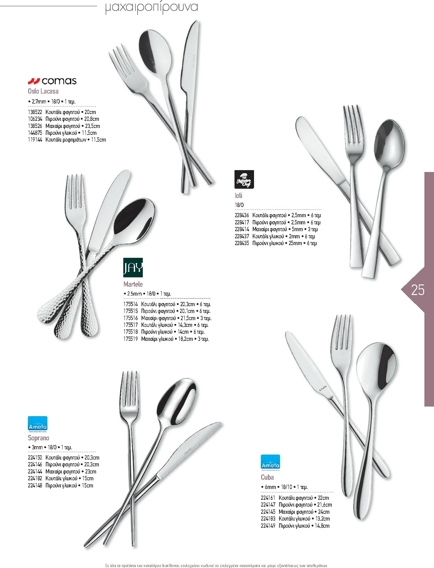 the-mart - The Mart - Kατάλογος Εξοπλισμού Μαζικής Εστίασης φυλλάδιο έγκυρο από 01/02/2026 - 31/12/2026 - page: 25