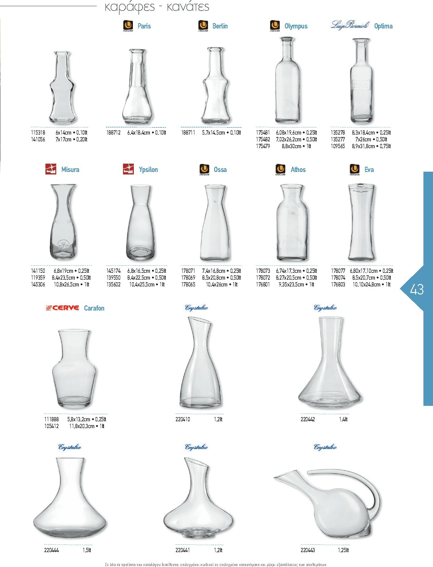 the-mart - The Mart - Kατάλογος Εξοπλισμού Μαζικής Εστίασης φυλλάδιο έγκυρο από 01/02/2026 - 31/12/2026 - page: 43