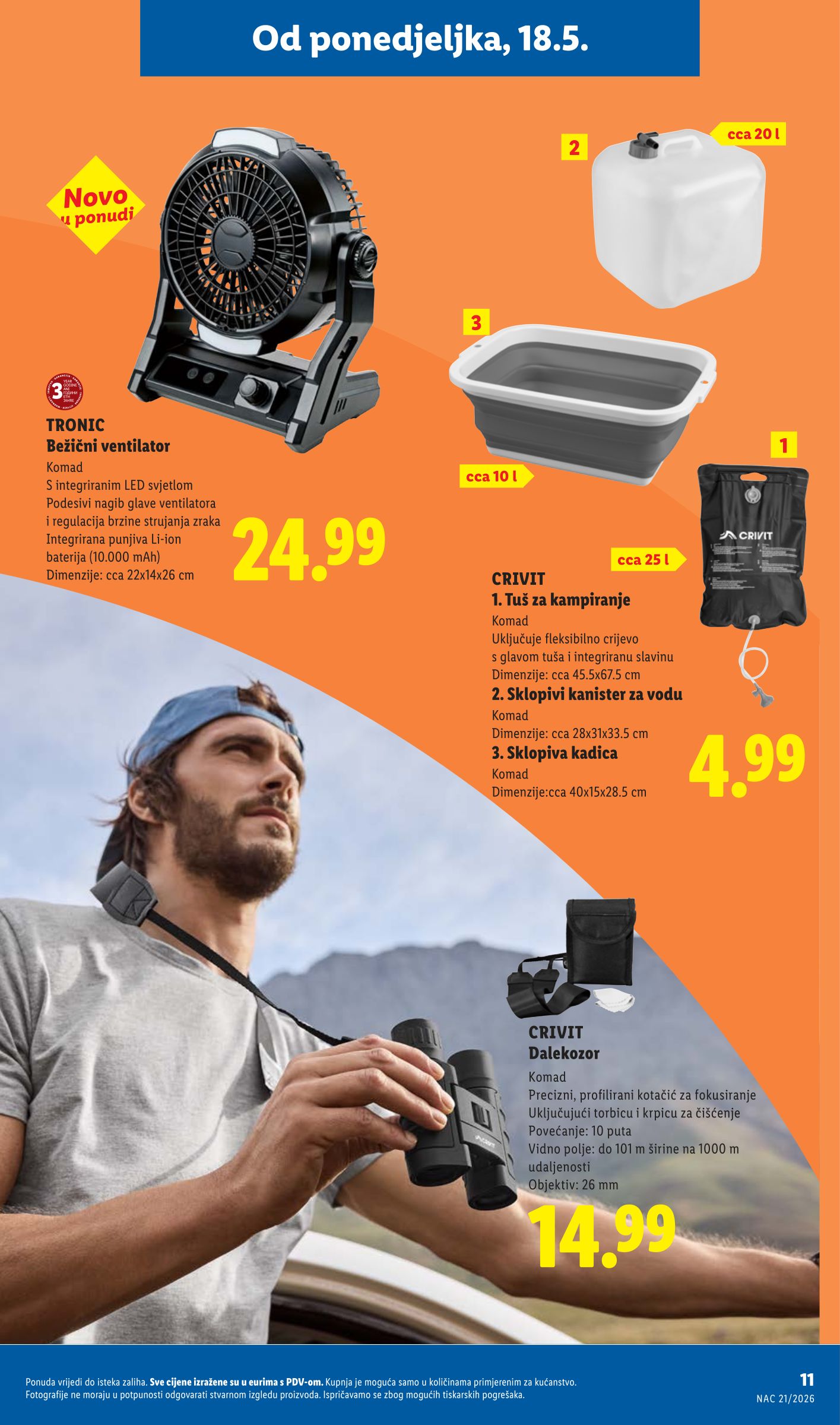 lidl - Aktualni katalog Lidl - Crivit od ponedjeljka, 18.05.2026 do ponedjeljka, 31.08.2026 - page: 11