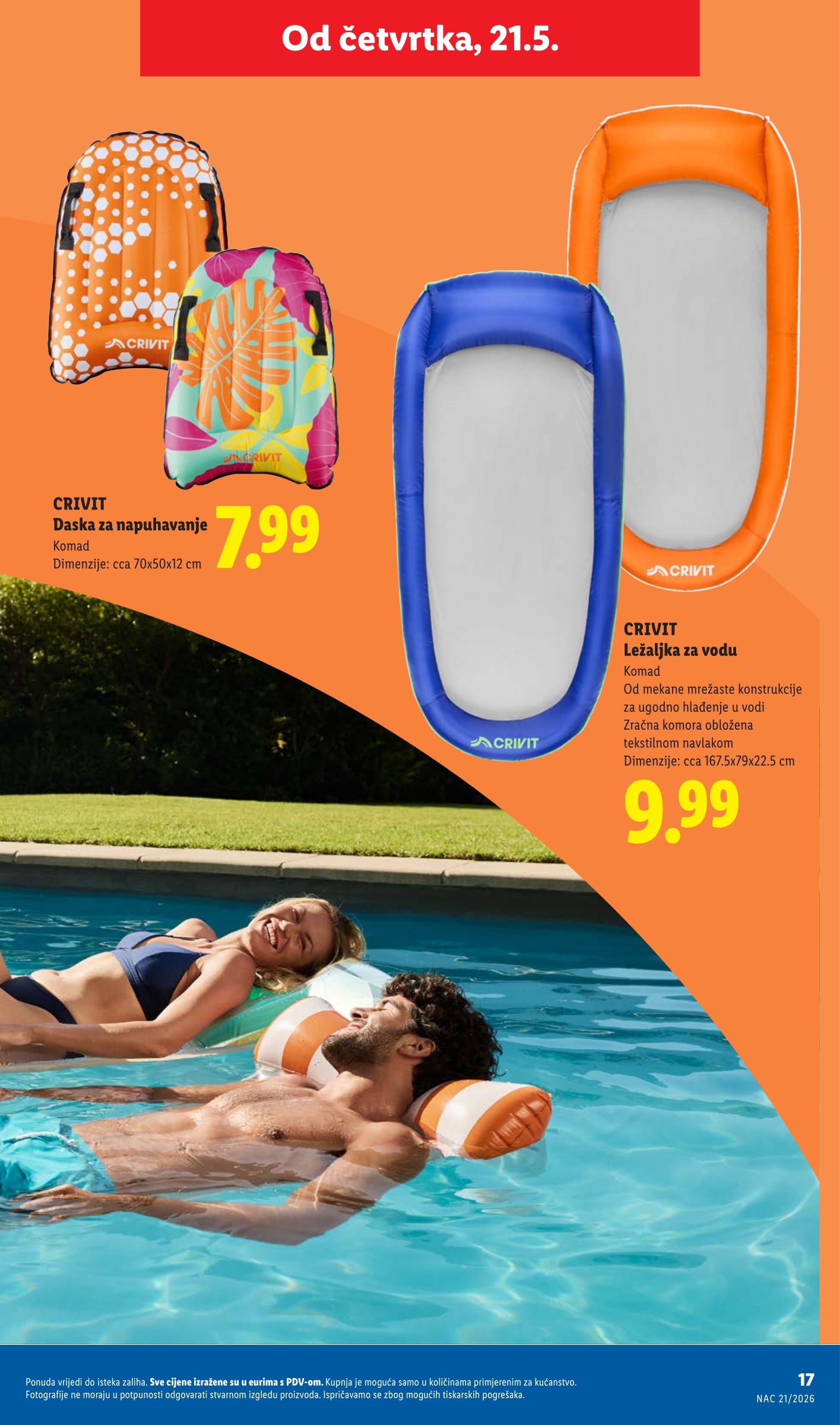 lidl - Aktualni katalog Lidl - Crivit od ponedjeljka, 18.05.2026 do ponedjeljka, 31.08.2026 - page: 17