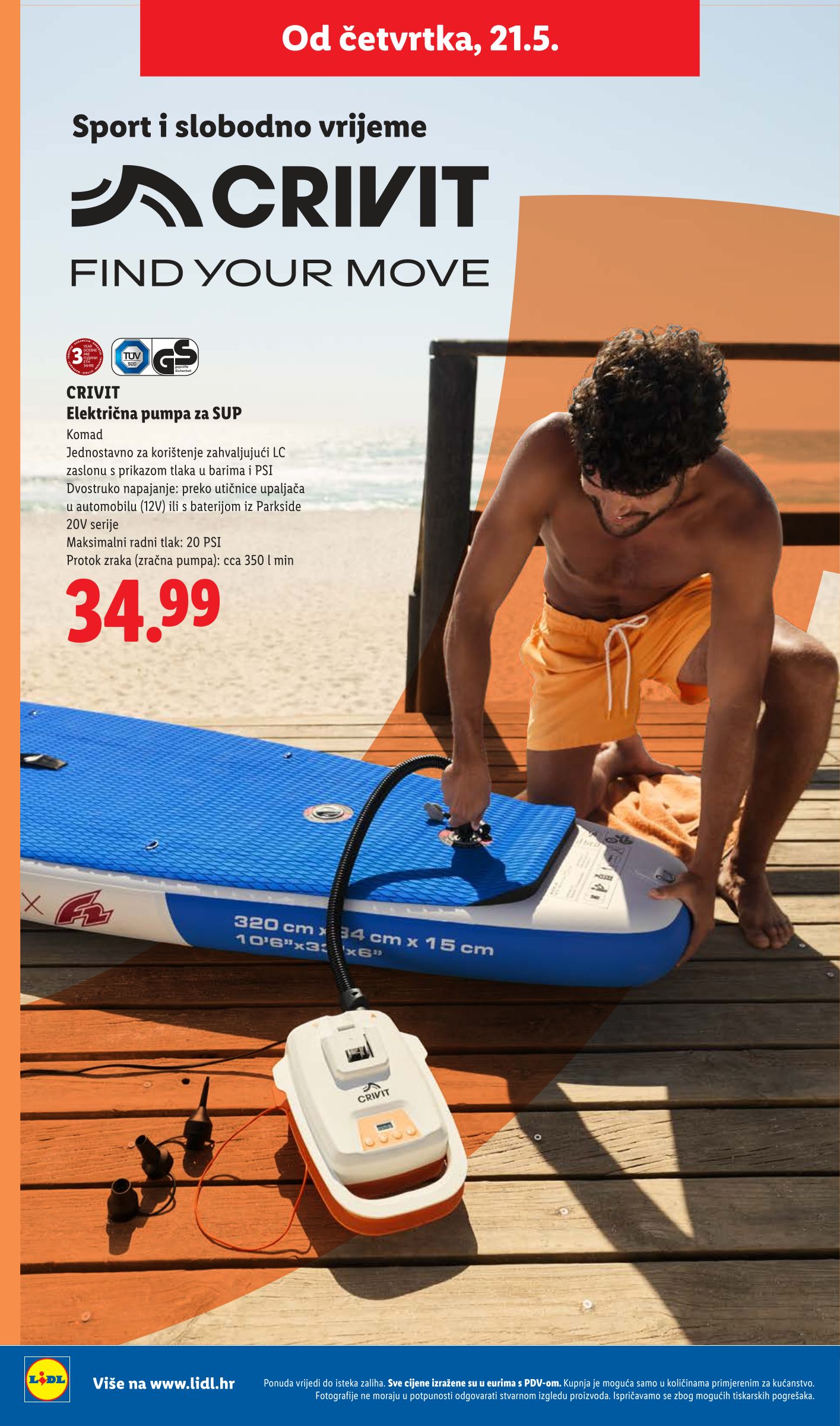 lidl - Aktualni katalog Lidl - Crivit od ponedjeljka, 18.05.2026 do ponedjeljka, 31.08.2026 - page: 18