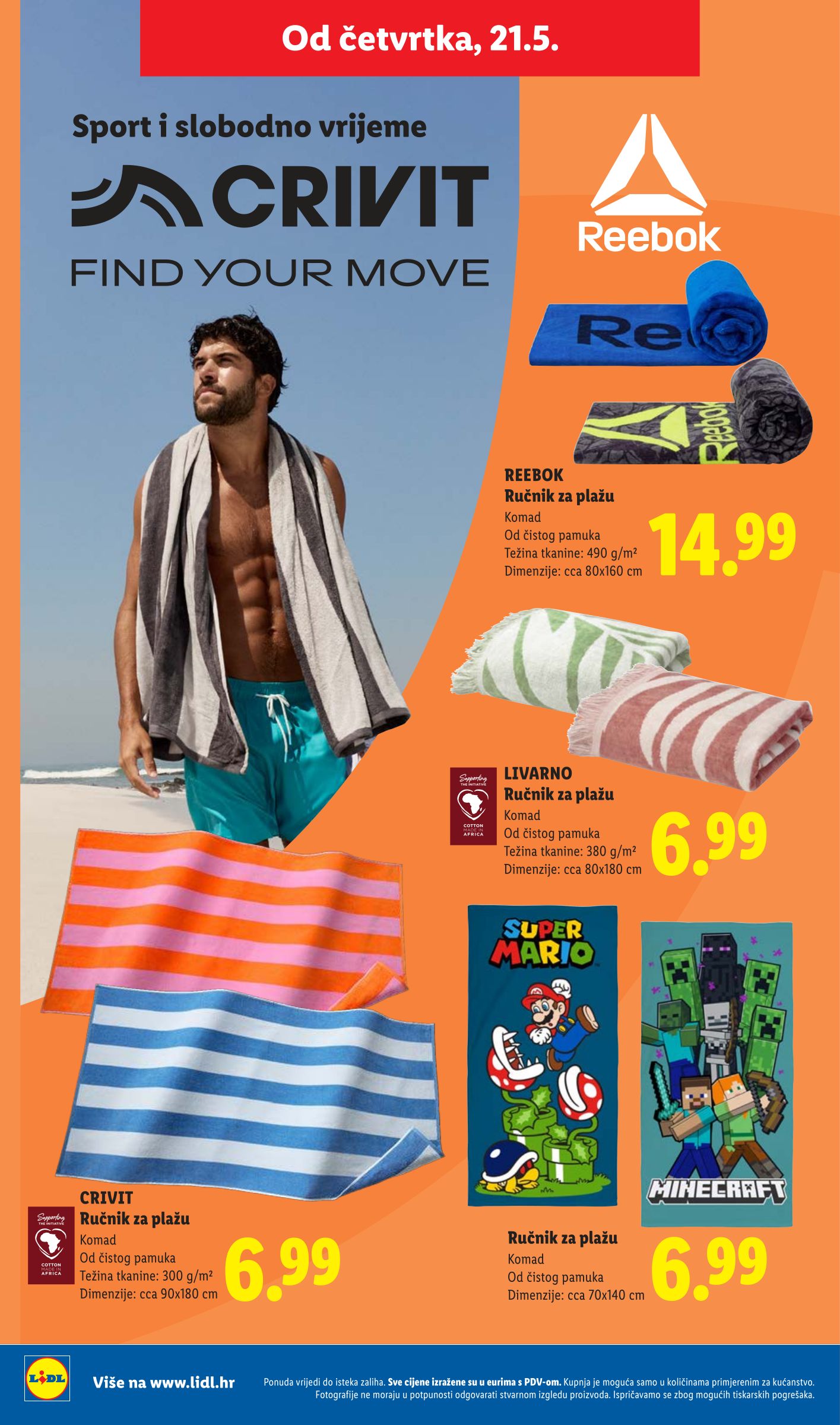 lidl - Aktualni katalog Lidl - Crivit od ponedjeljka, 18.05.2026 do ponedjeljka, 31.08.2026 - page: 22