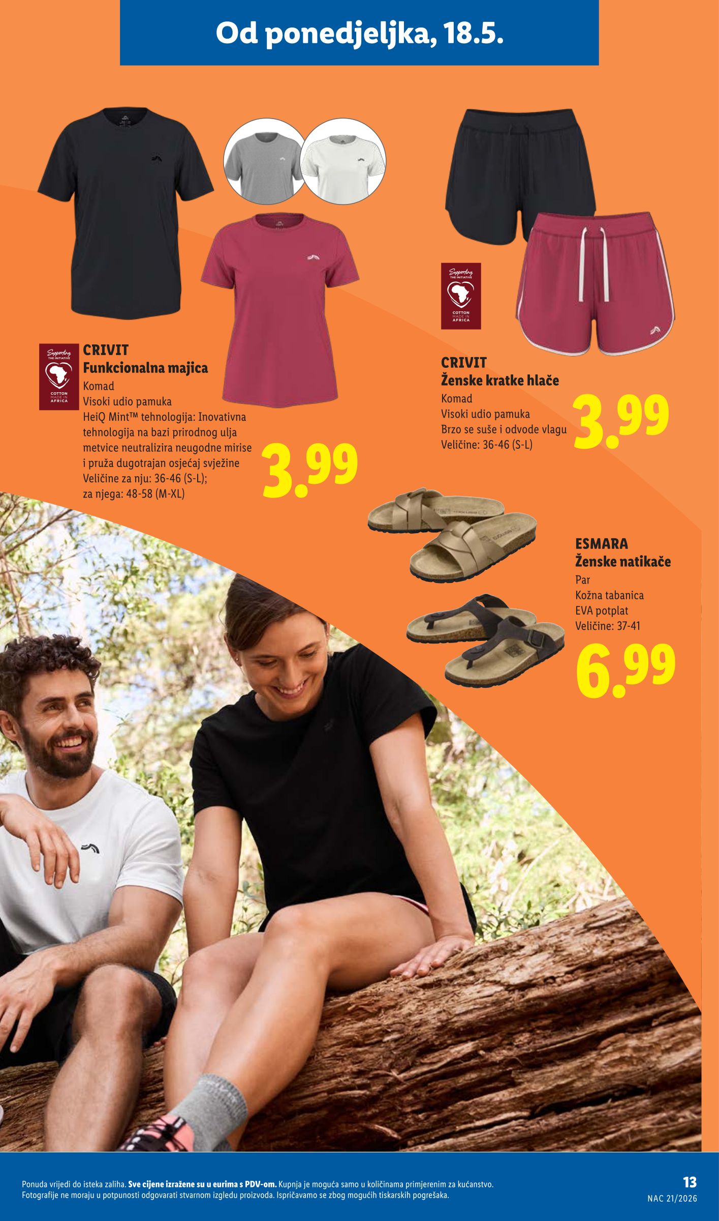 lidl - Aktualni katalog Lidl - Crivit od ponedjeljka, 18.05.2026 do ponedjeljka, 31.08.2026 - page: 13