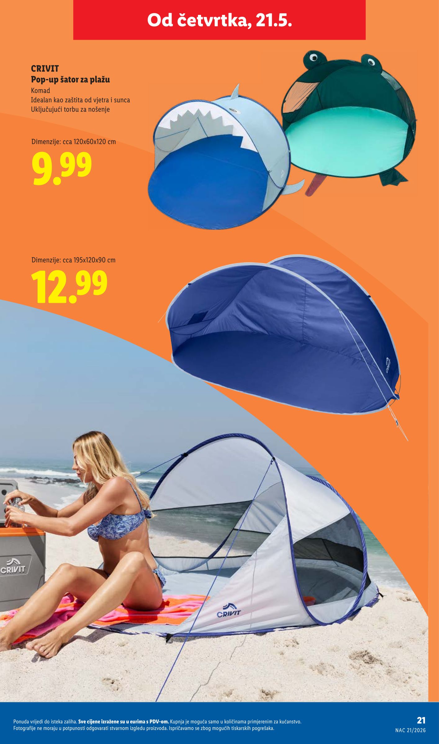 lidl - Aktualni katalog Lidl - Crivit od ponedjeljka, 18.05.2026 do ponedjeljka, 31.08.2026 - page: 21