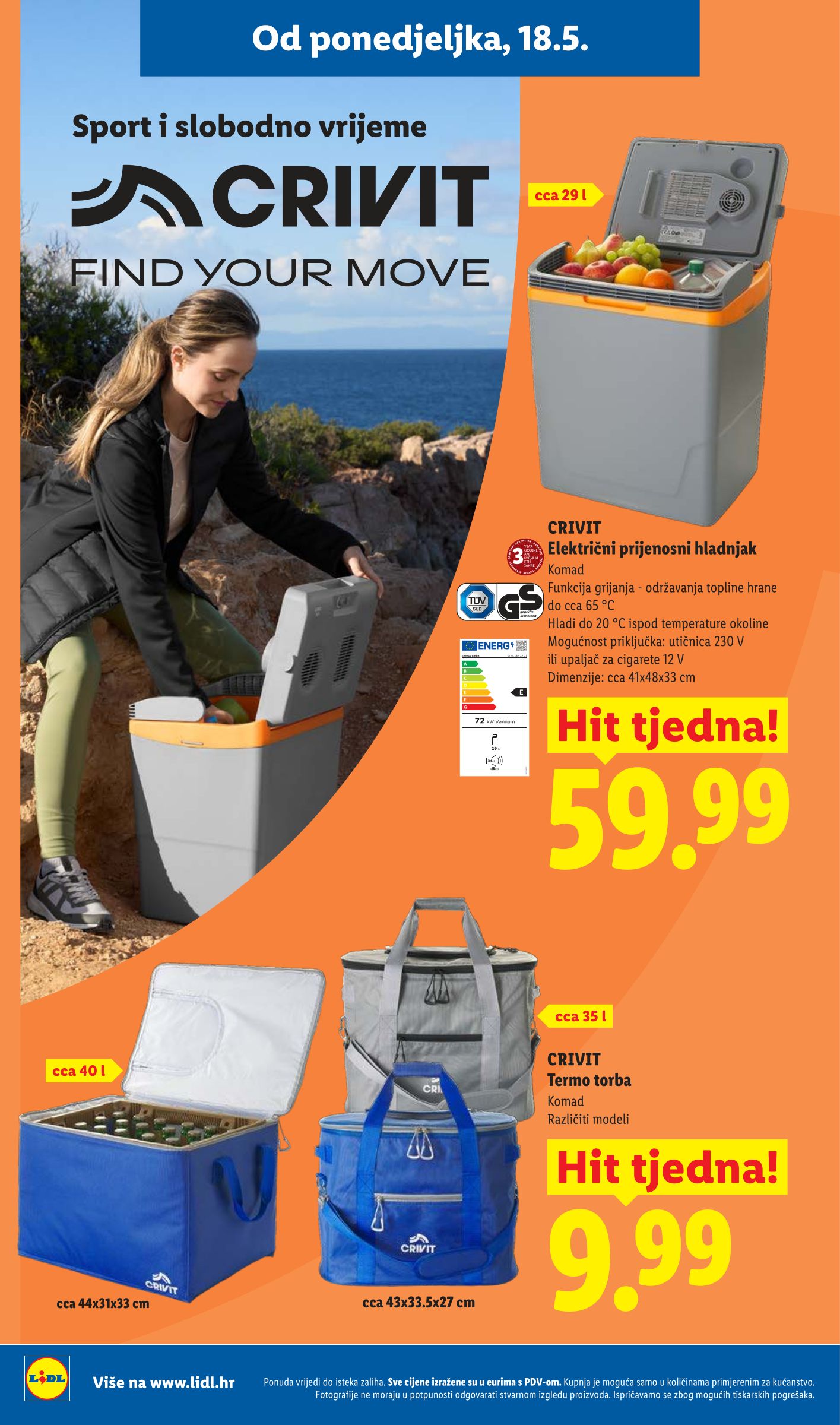 lidl - Aktualni katalog Lidl - Crivit od ponedjeljka, 18.05.2026 do ponedjeljka, 31.08.2026 - page: 6