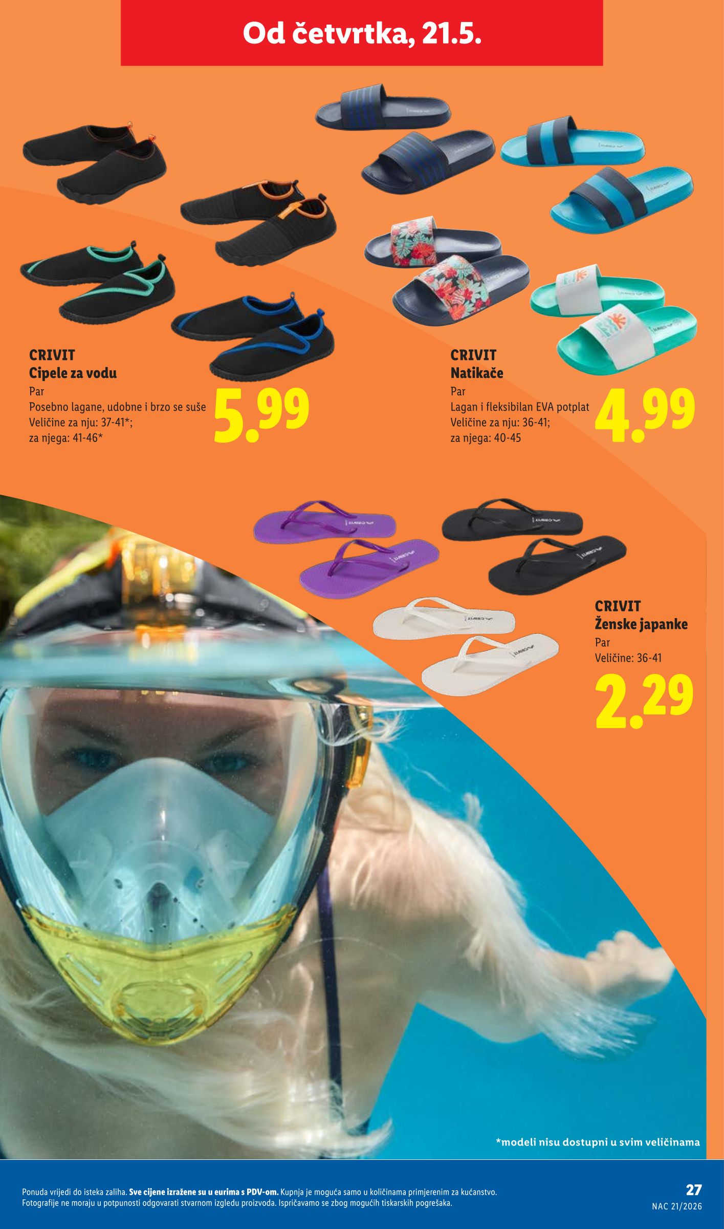 lidl - Aktualni katalog Lidl - Crivit od ponedjeljka, 18.05.2026 do ponedjeljka, 31.08.2026 - page: 27