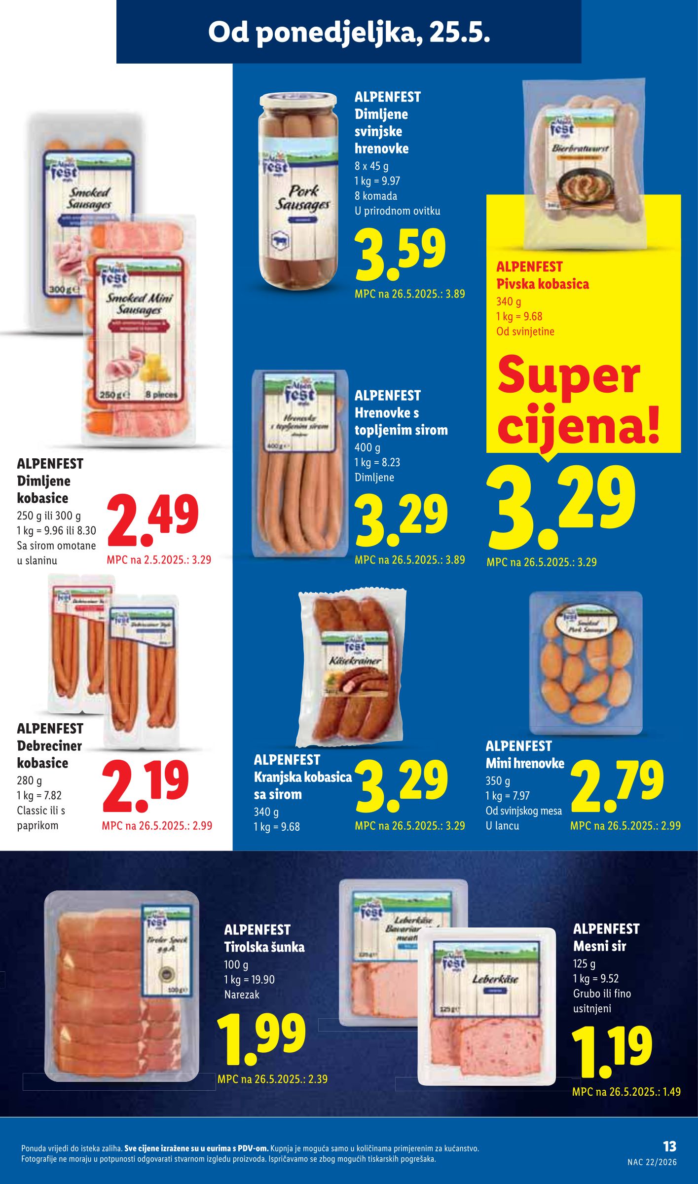 lidl - Novi Lidl katalog od ponedjeljka, 25.05.2026 do nedjelje, 31.05.2026 - page: 13