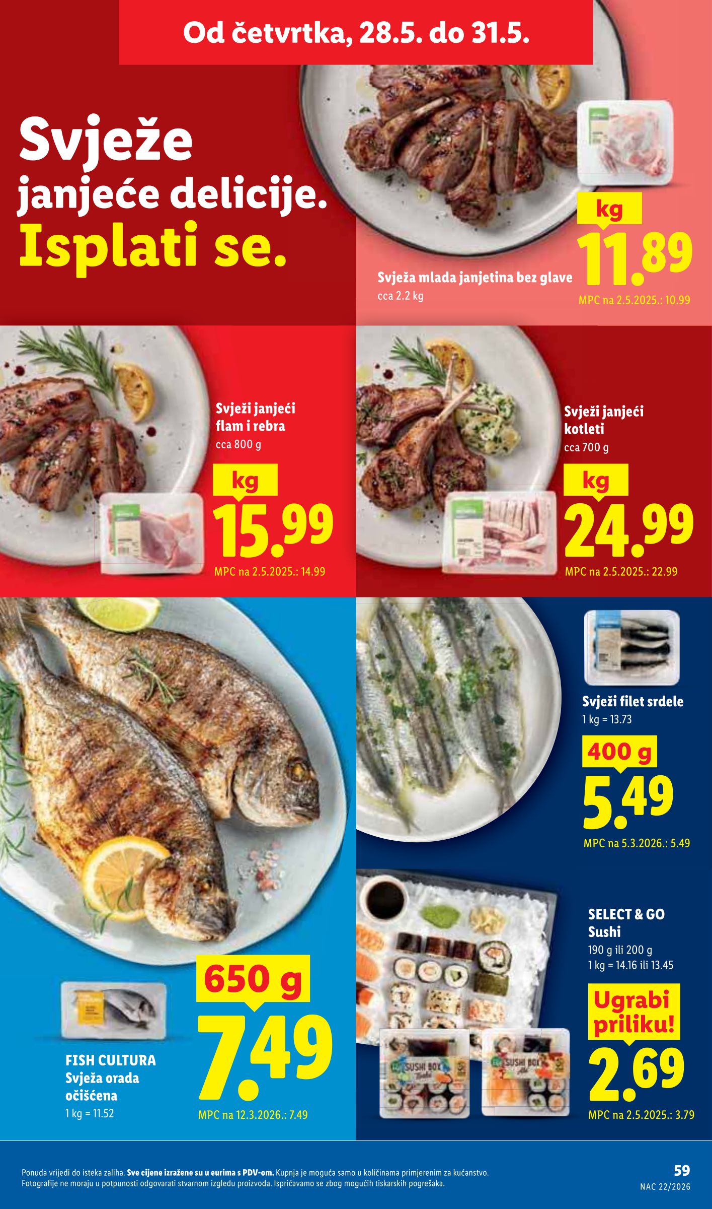 lidl - Novi Lidl katalog od ponedjeljka, 25.05.2026 do nedjelje, 31.05.2026 - page: 59