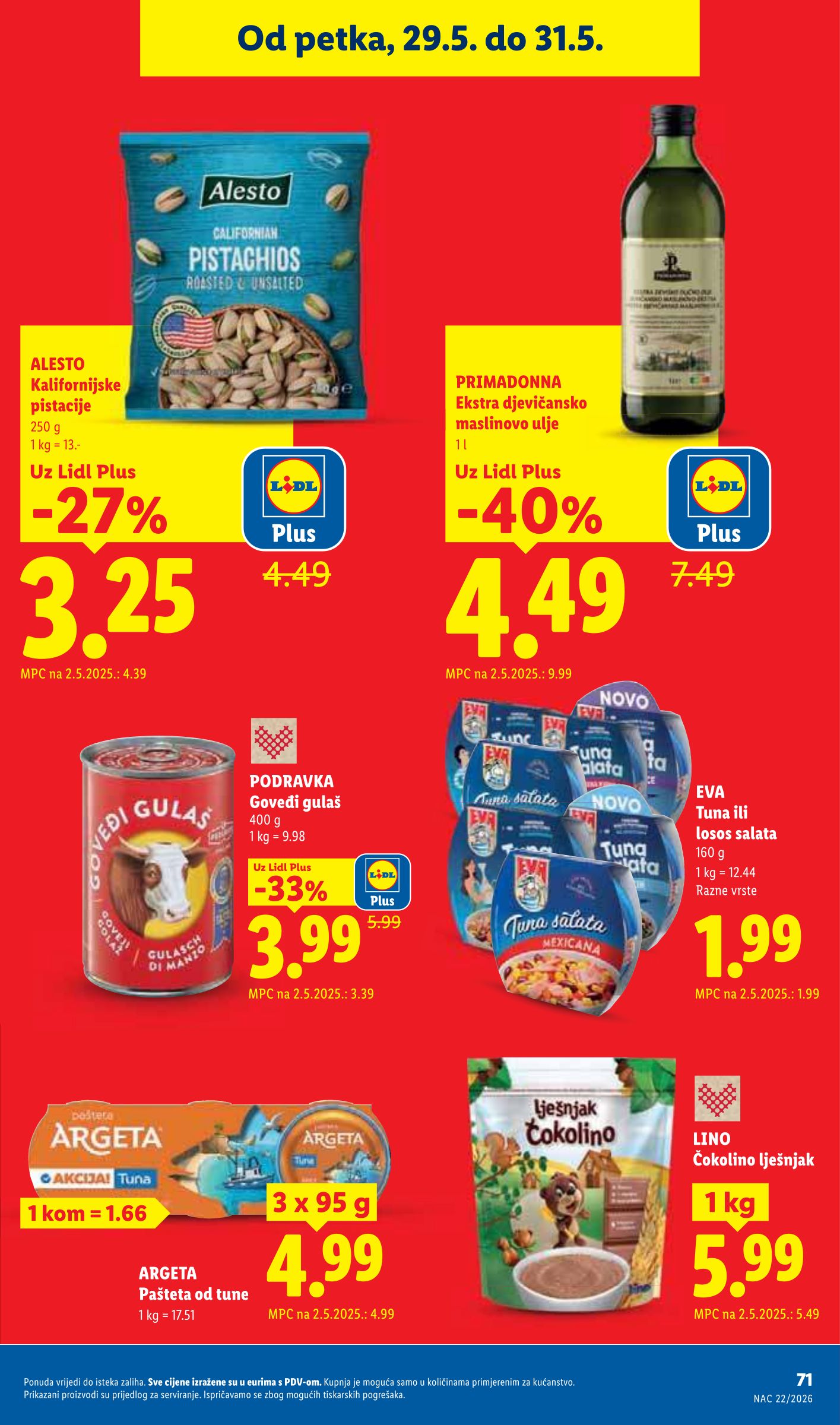 lidl - Novi Lidl katalog od ponedjeljka, 25.05.2026 do nedjelje, 31.05.2026 - page: 71