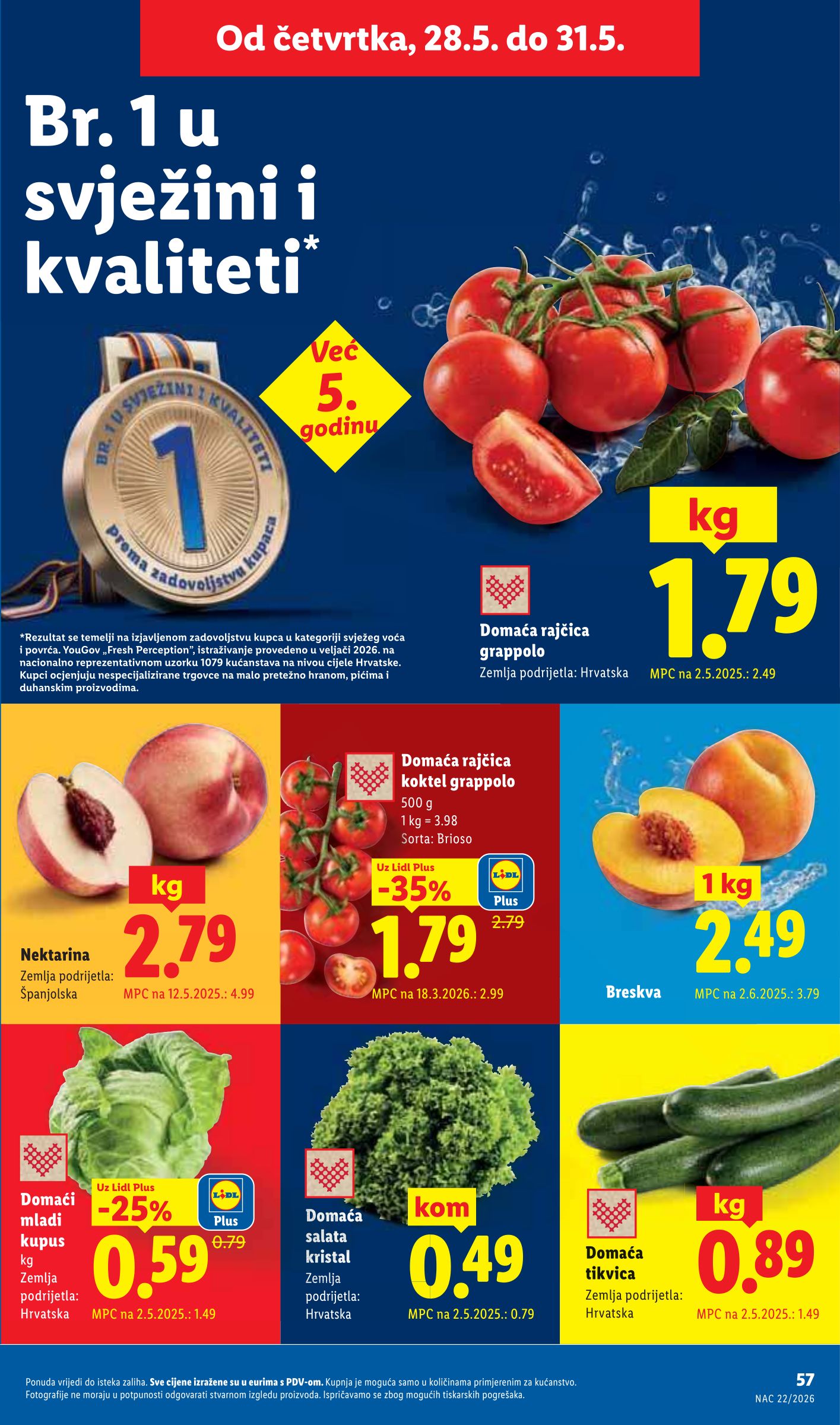 lidl - Novi Lidl katalog od ponedjeljka, 25.05.2026 do nedjelje, 31.05.2026 - page: 57