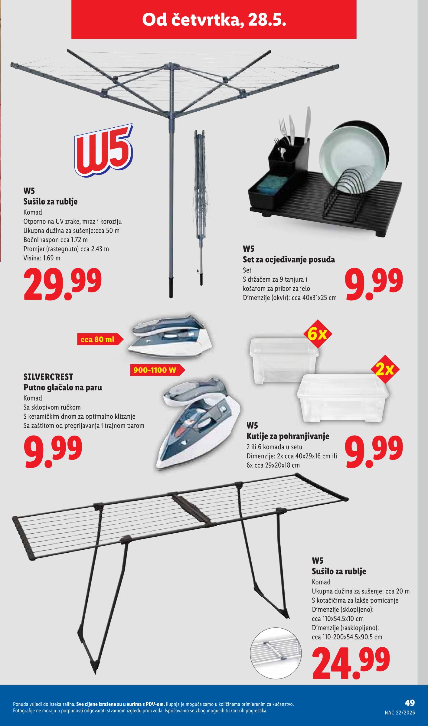 lidl - Novi Lidl katalog od ponedjeljka, 25.05.2026 do nedjelje, 31.05.2026 - page: 49