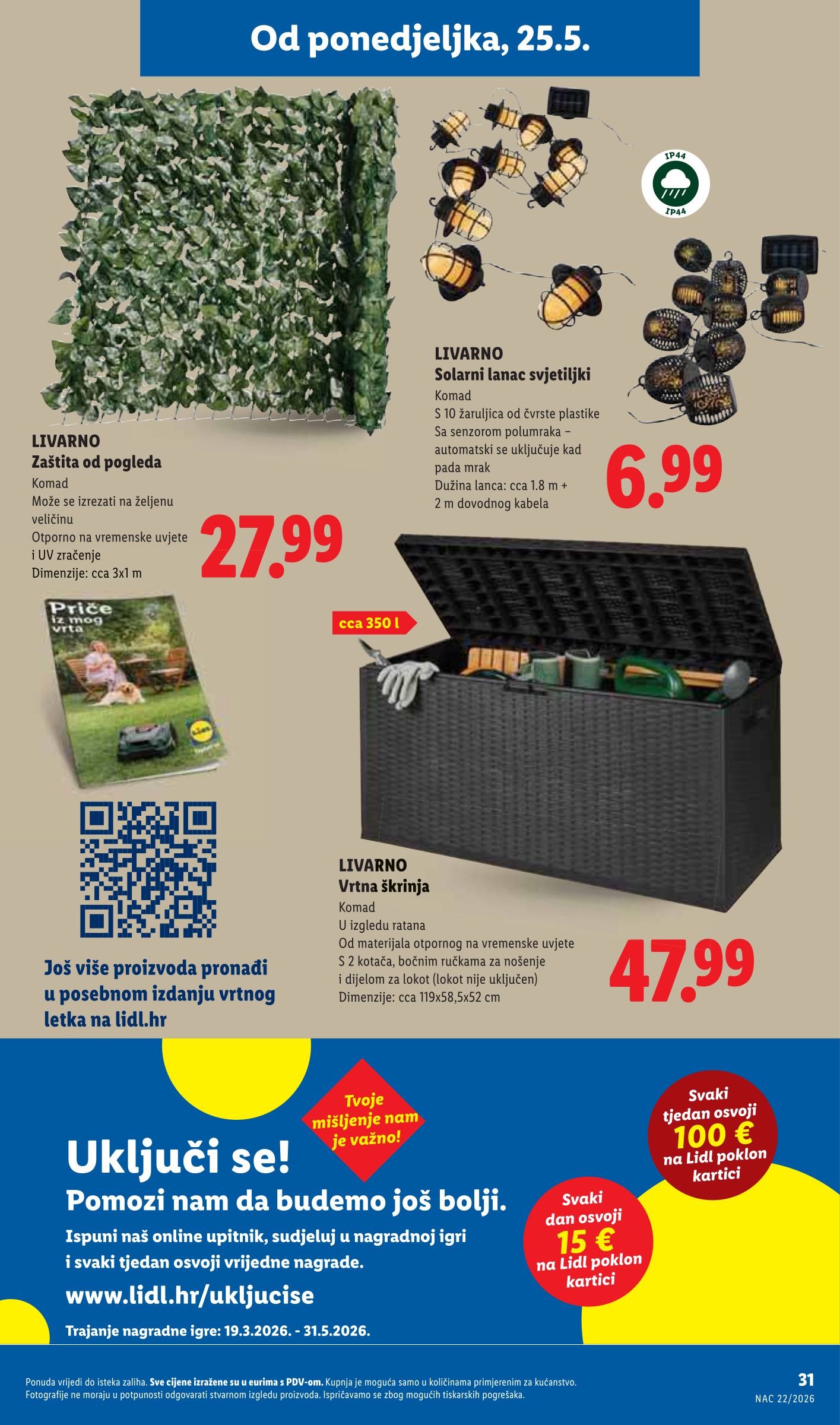 lidl - Novi Lidl katalog od ponedjeljka, 25.05.2026 do nedjelje, 31.05.2026 - page: 31