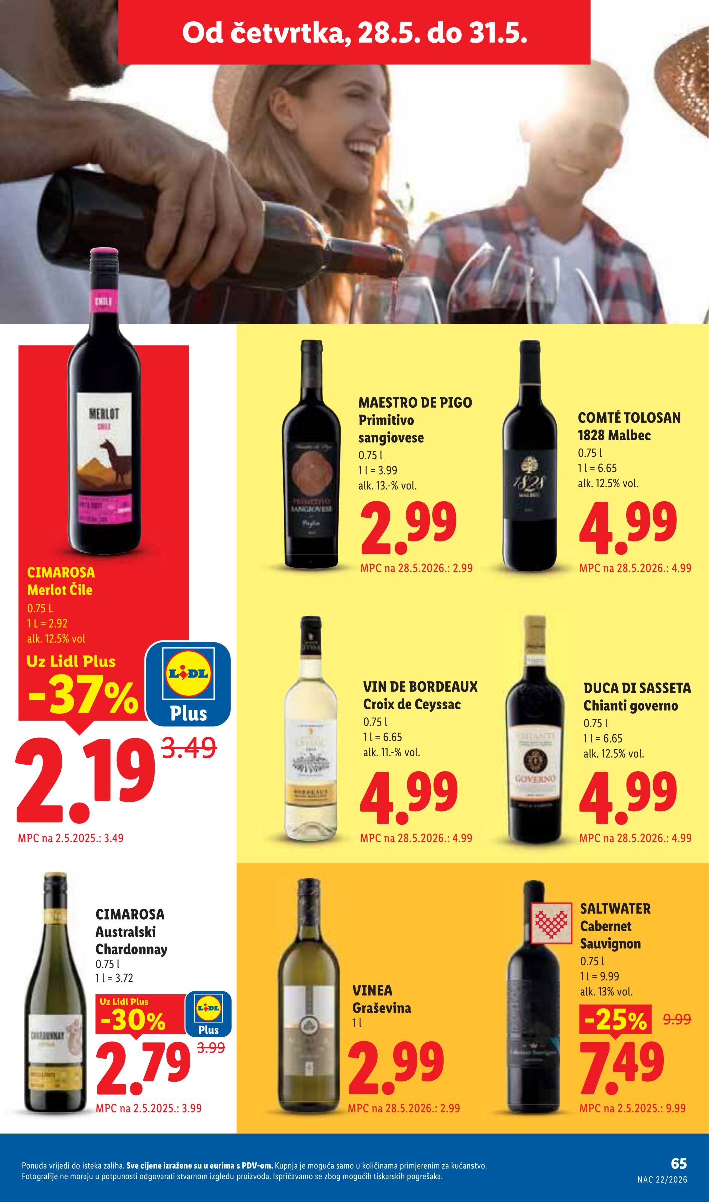 lidl - Novi Lidl katalog od ponedjeljka, 25.05.2026 do nedjelje, 31.05.2026 - page: 65