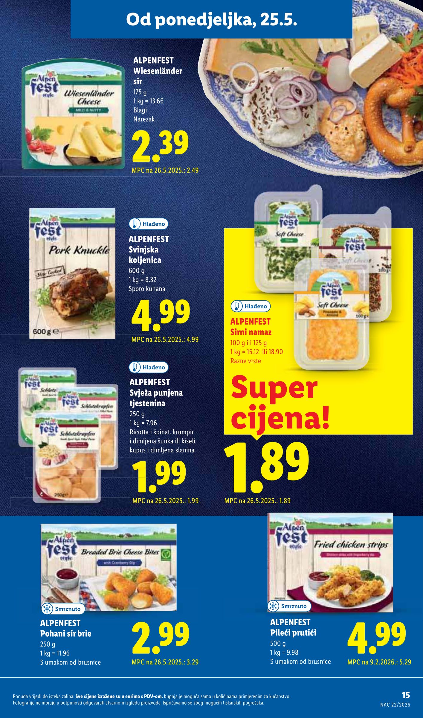 lidl - Novi Lidl katalog od ponedjeljka, 25.05.2026 do nedjelje, 31.05.2026 - page: 15