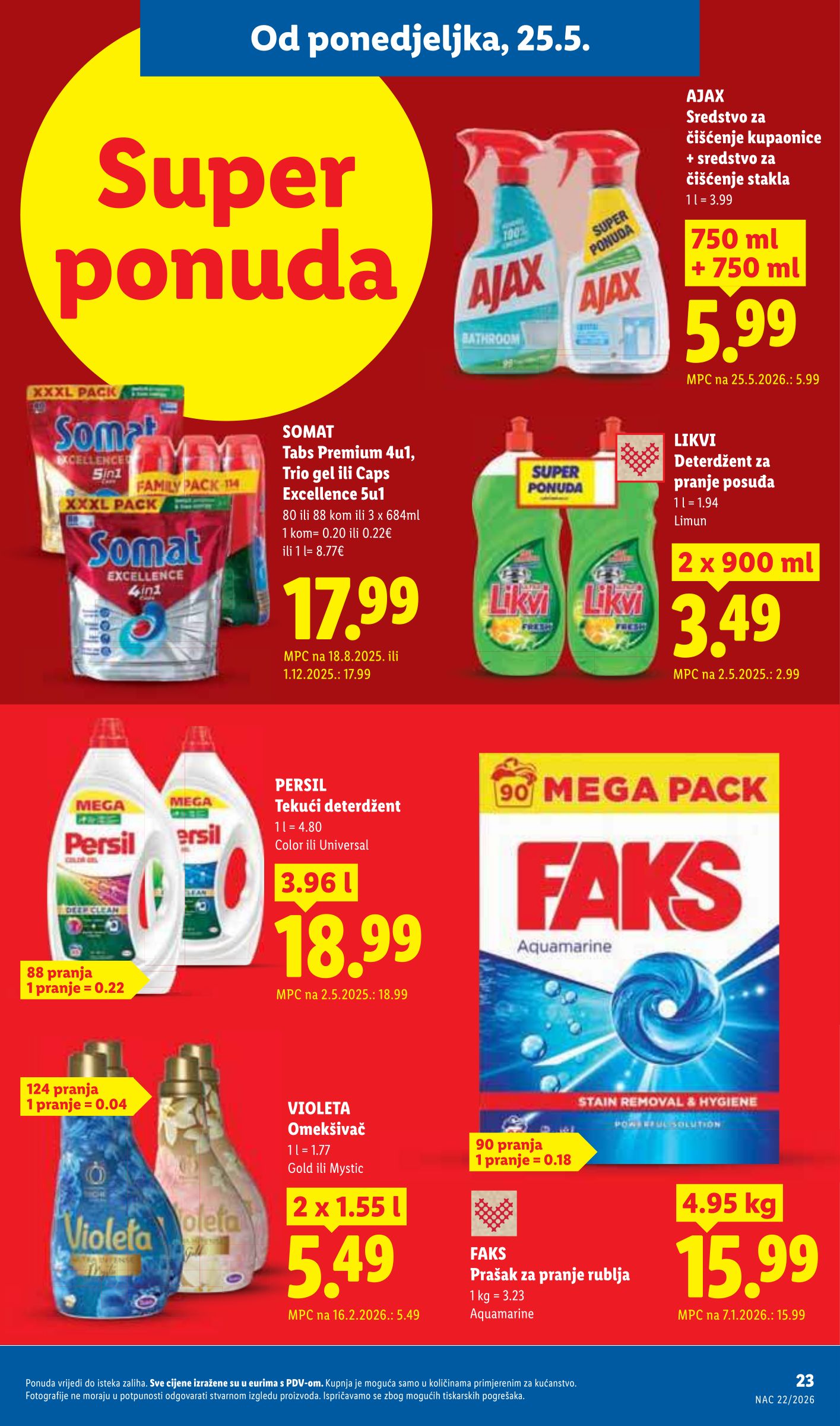 lidl - Novi Lidl katalog od ponedjeljka, 25.05.2026 do nedjelje, 31.05.2026 - page: 23